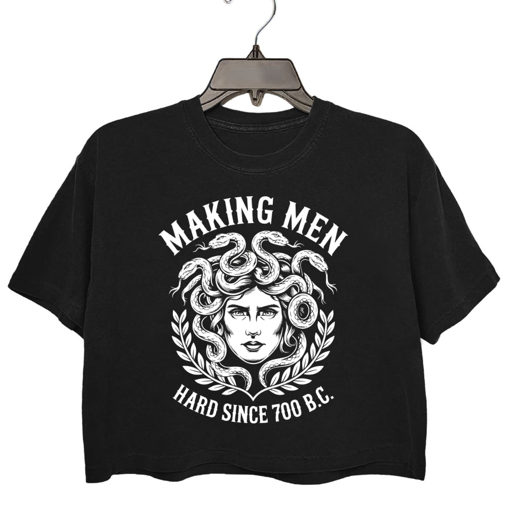 Making Men Hard Since 700 BC Crop Top For Women