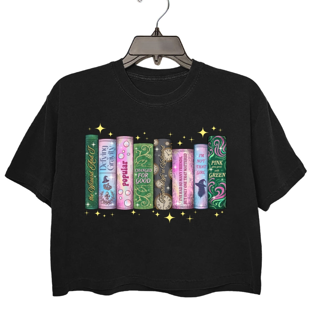 Changed For Good Book Lover Crop Top For Women