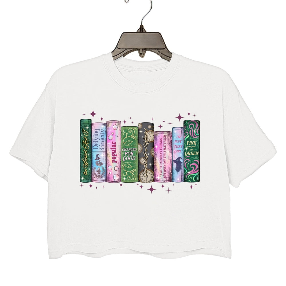 Changed For Good Book Lover Crop Top For Women