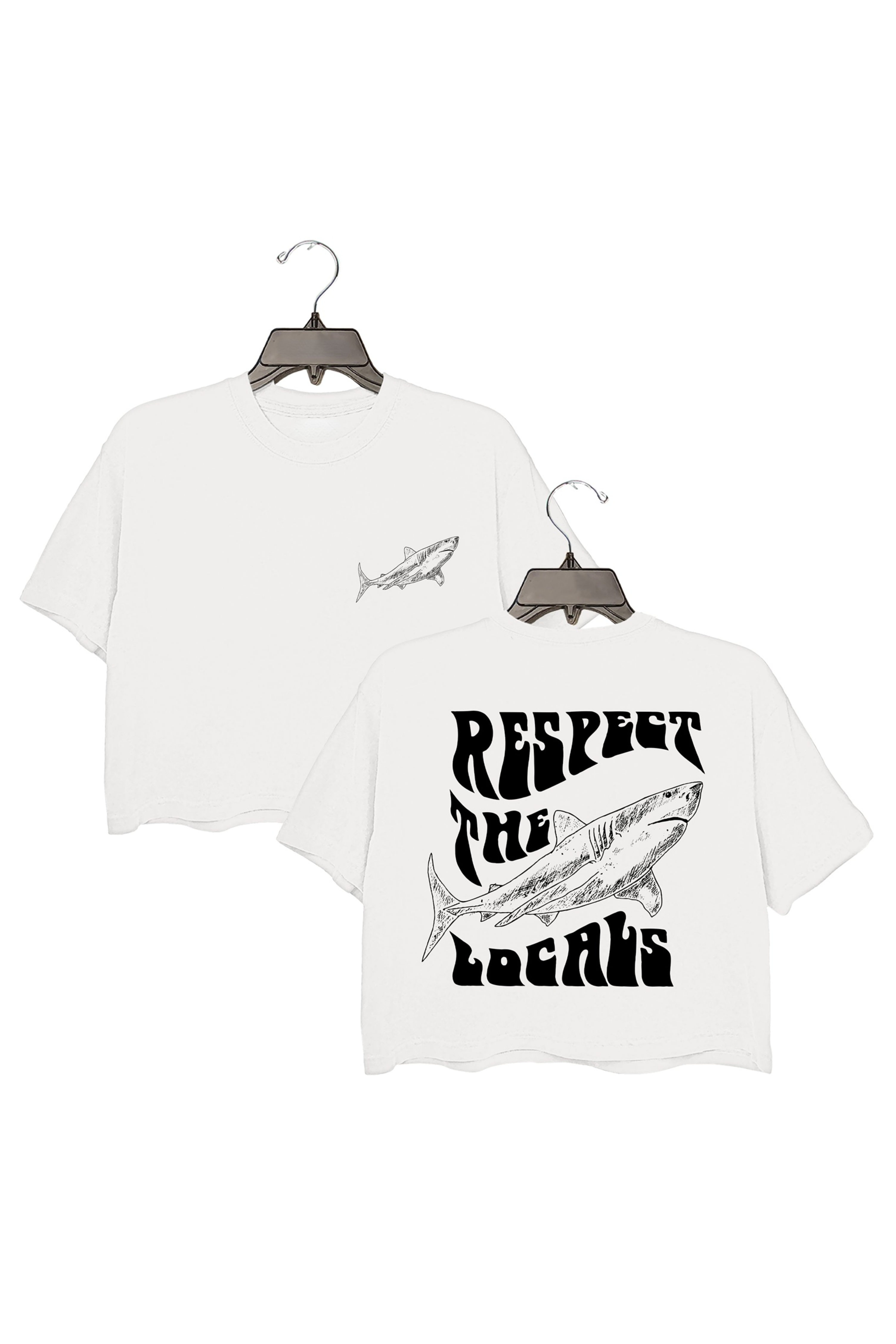 Respect The Locals Crop Top For Women