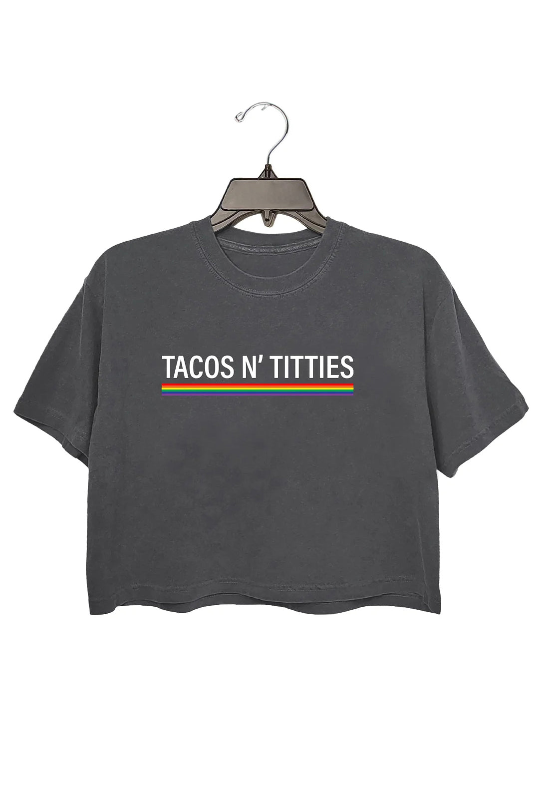 Tacos and Titties Crop Top For Women