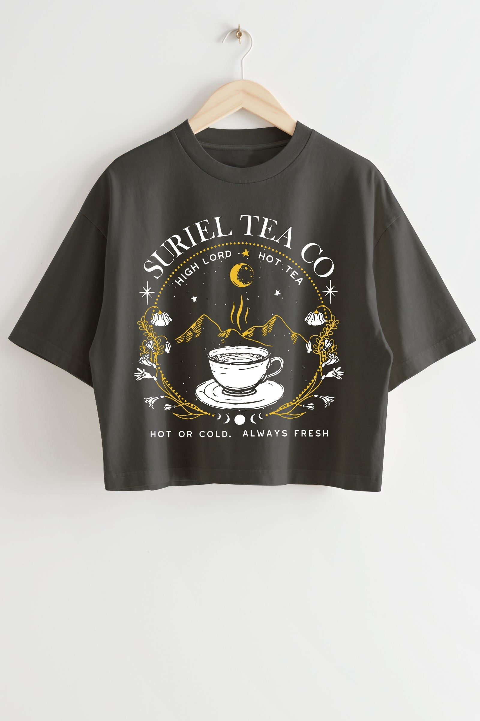 Suriel Tea Co A Court Of Thorns And Roses Crop Top For Women
