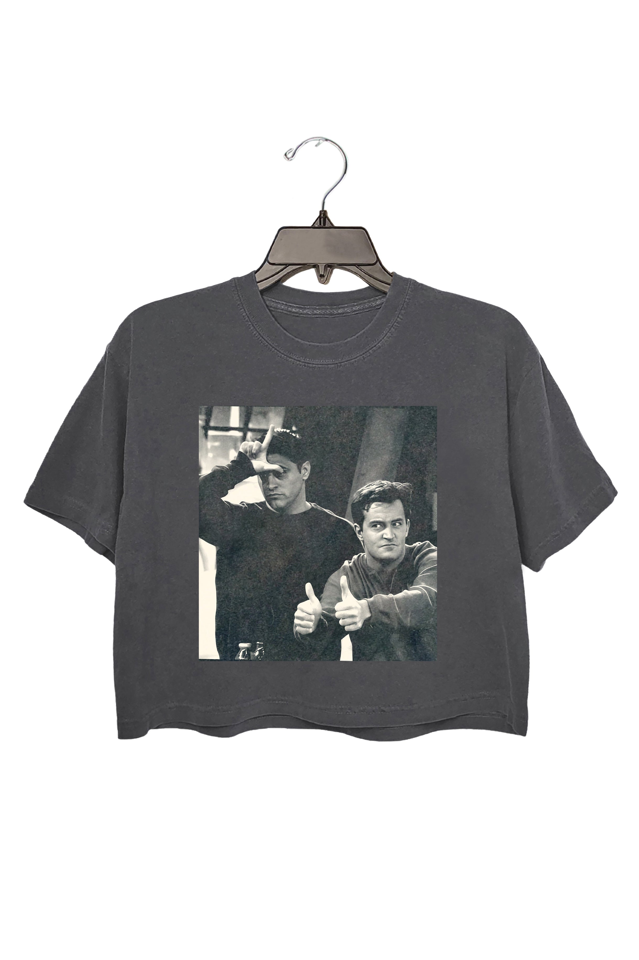 Chand.ler Retro Friends Crop Top For Women