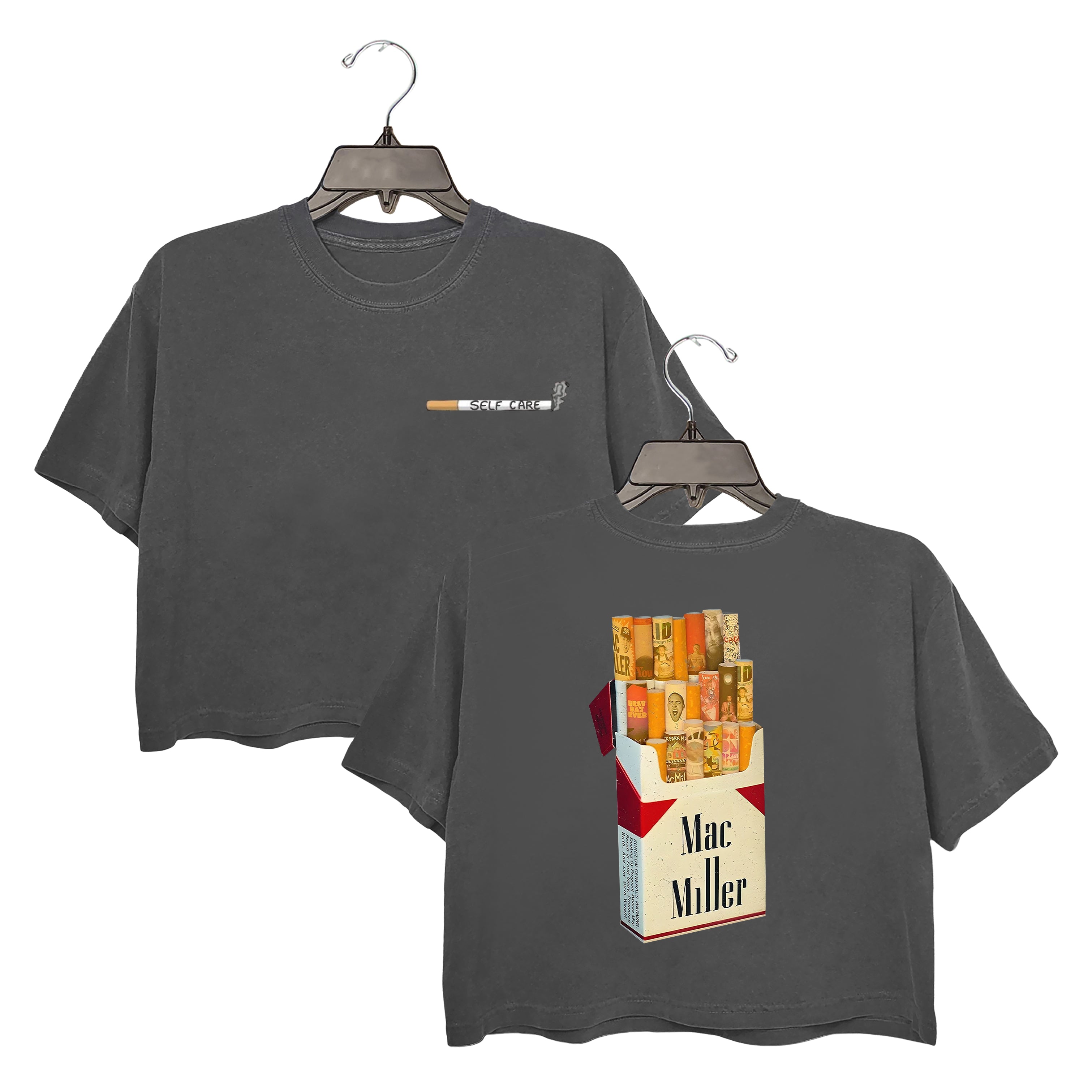 Mac Miller Pack Of Cigarettes Crop Top For Women