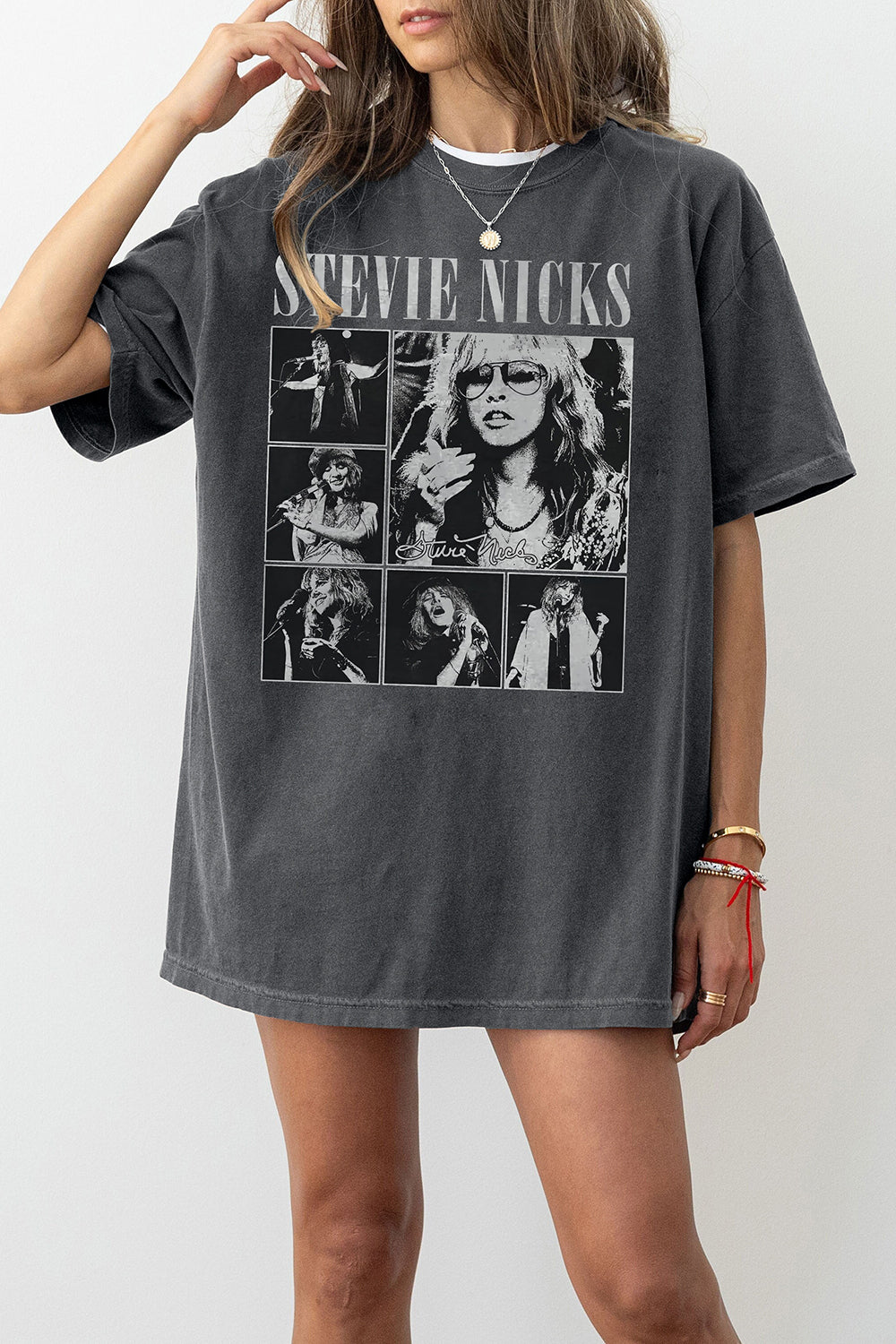 Vintage Retro 90s Stevie Nicks Fleetwood Mac Band Tee For Women –  Fancyytee.com