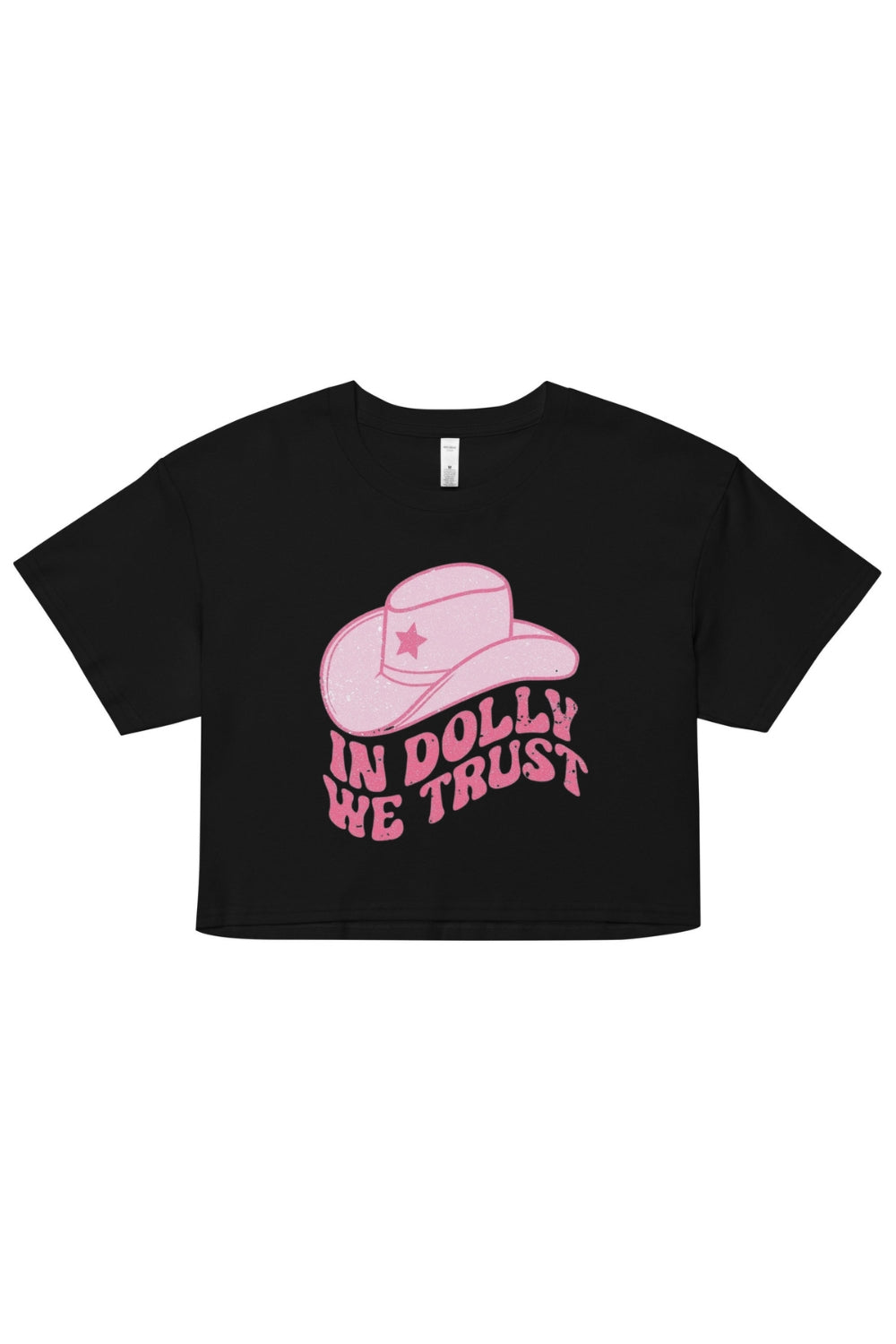 In Dolly We Trust Cute Crop Top For Women