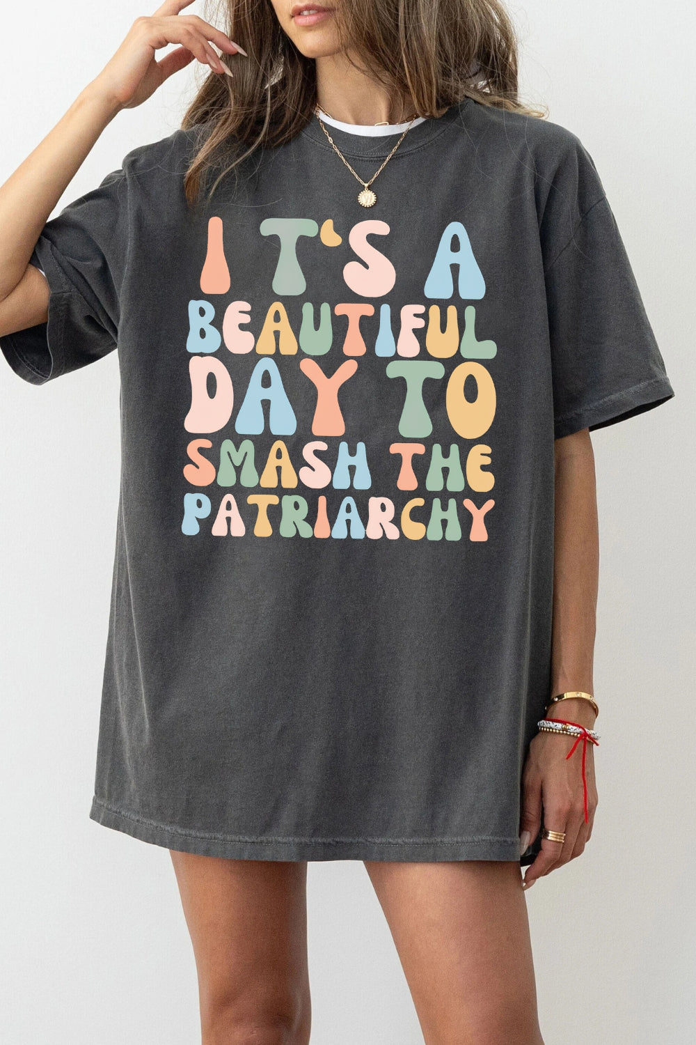 It's A Beautiful Day To Smash The Patriarchy Tee