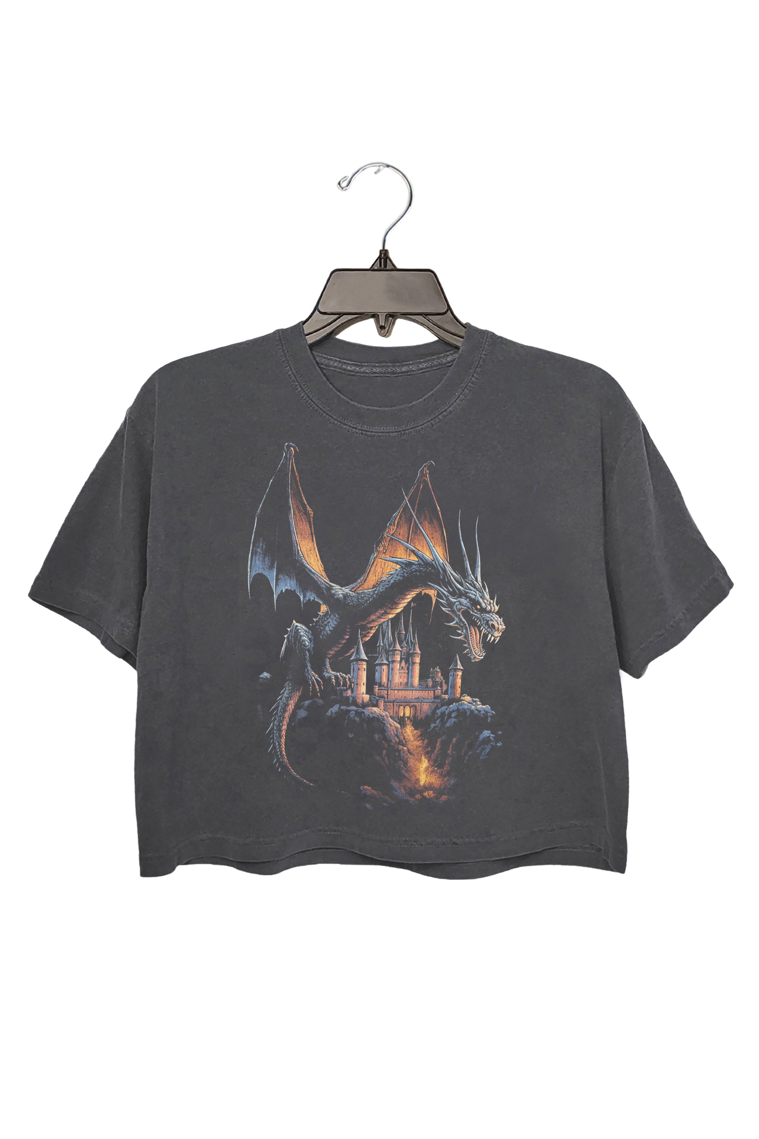Dragon Fantasy Crop Top For Women