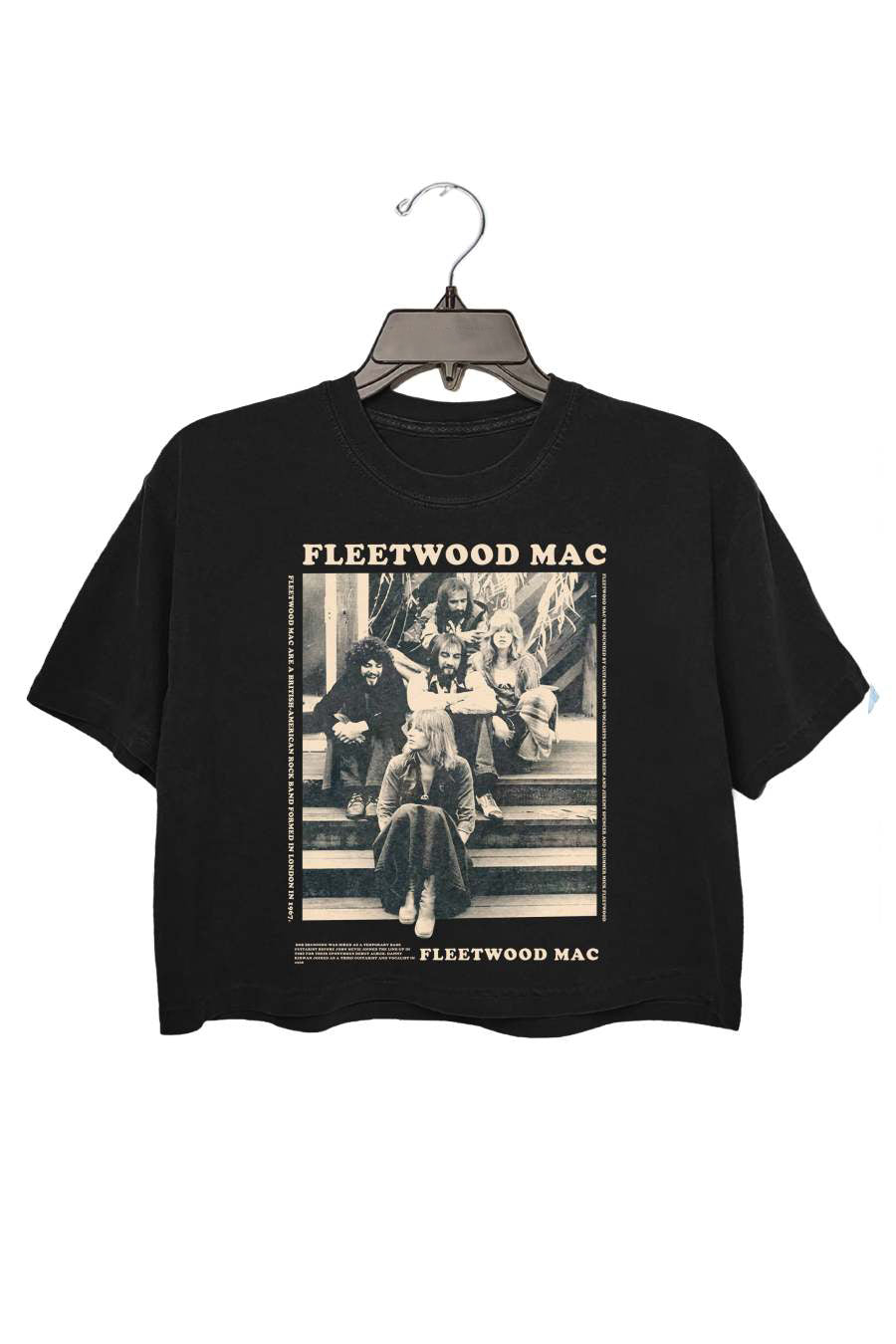 Fleetwood Mac Love Fans Crop Top For Women