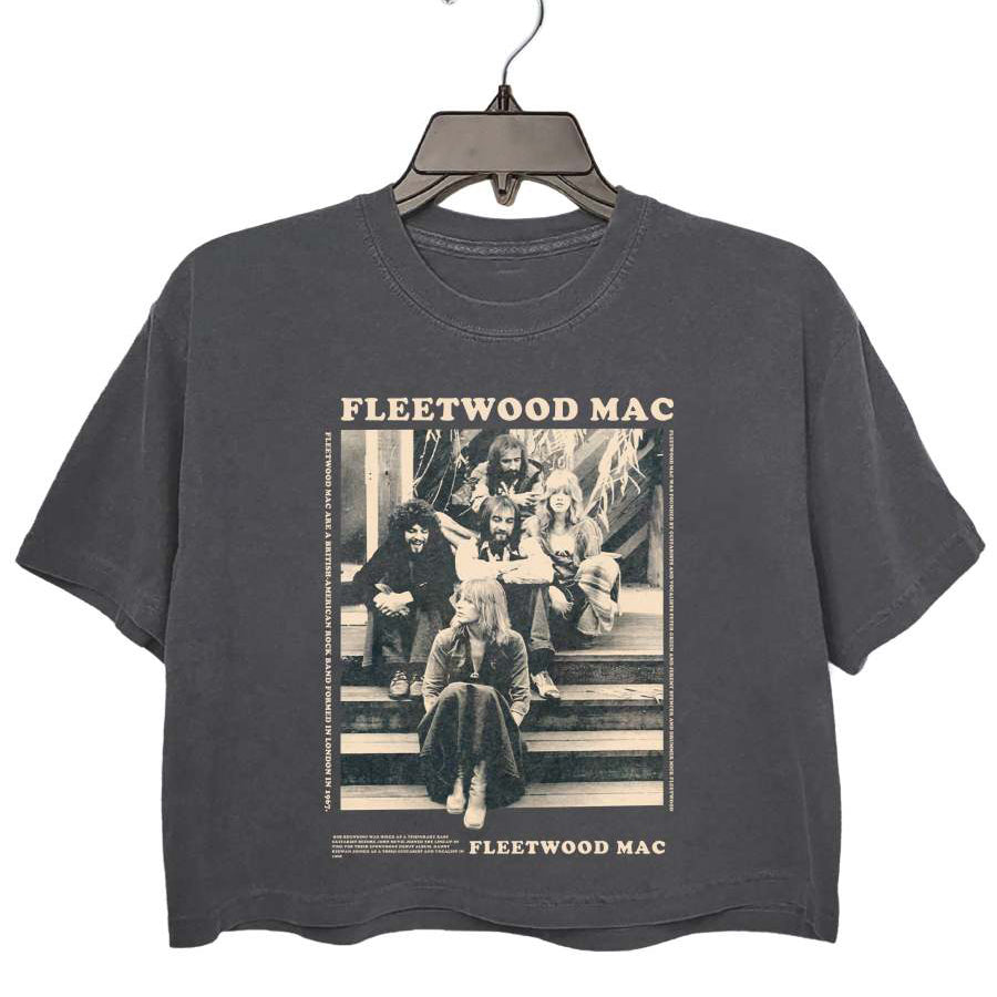 Fleetwood Mac Love Fans Crop Top For Women