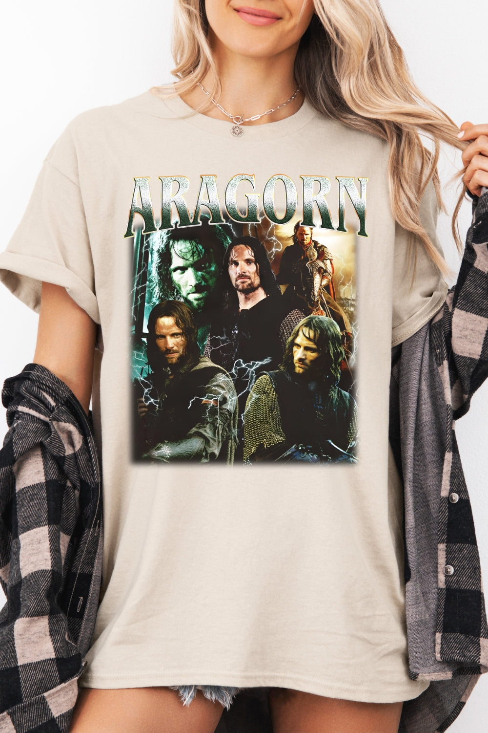 Vintage Style A.ragorn Tee For Women