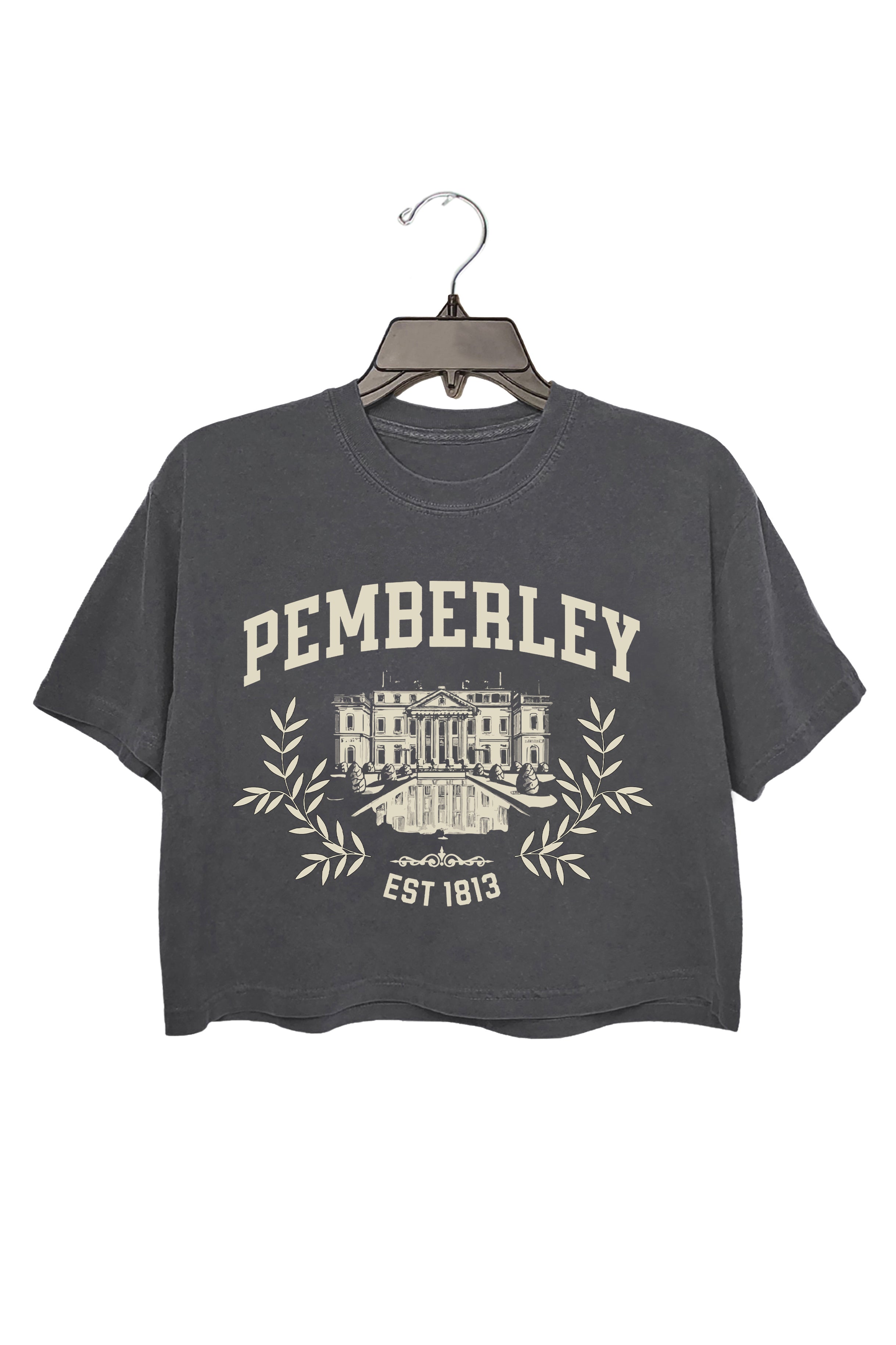 Pemberley EST 1813 Crop Top For Women