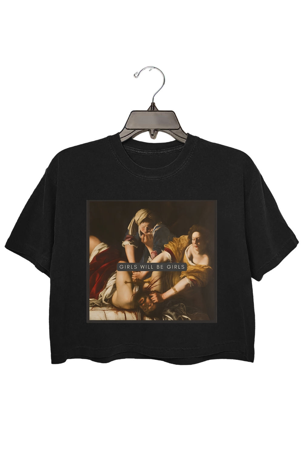 Girls Will Be Girls! Judith beheading Holofernes Crop Top For Women