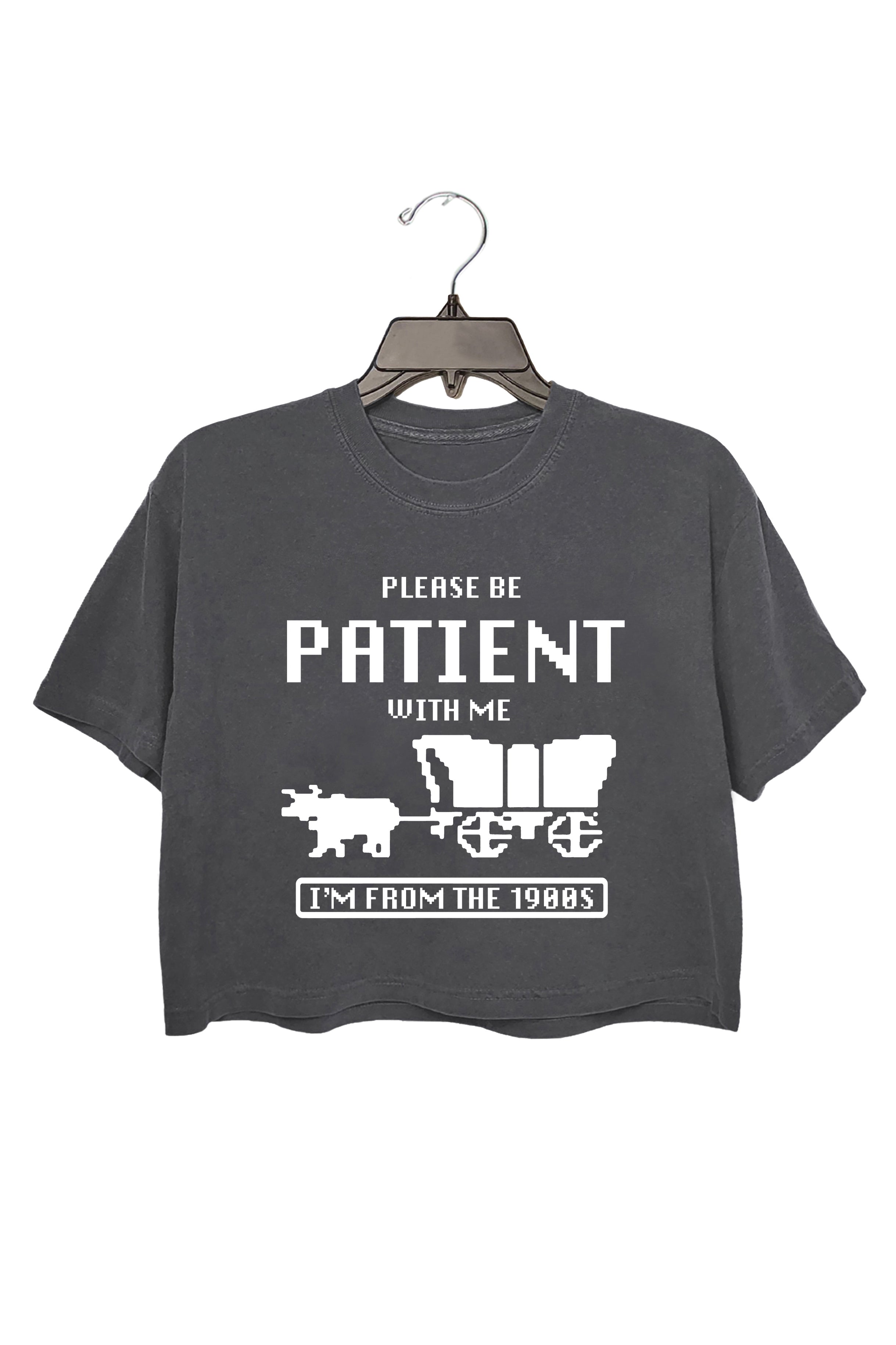 I'm From The 1900s Crop Tee For Women