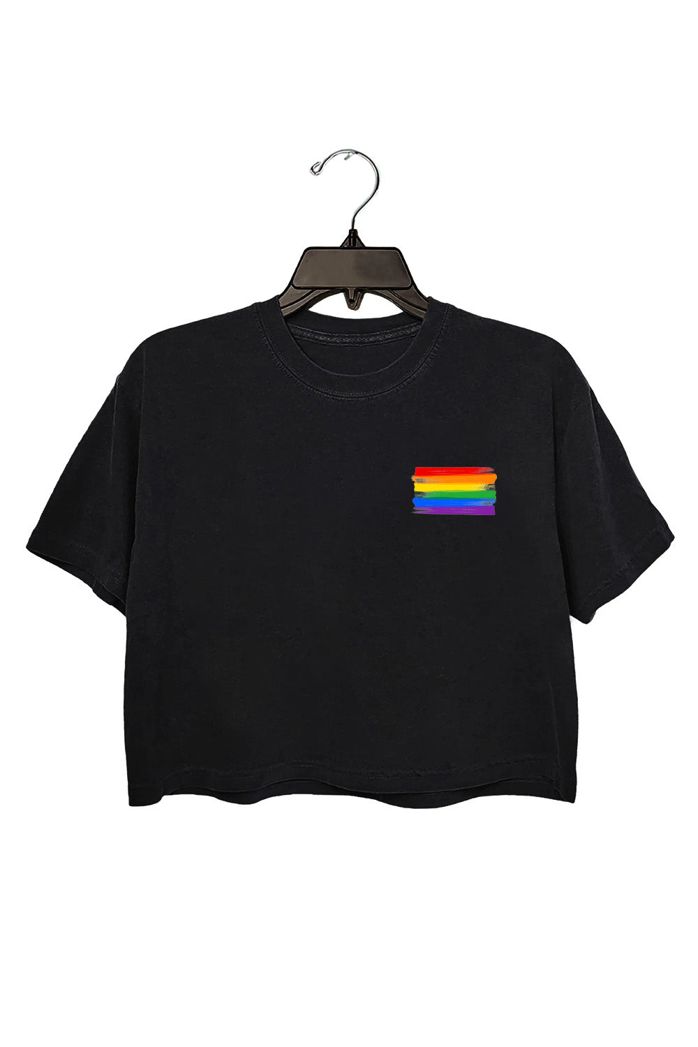 Pride Flag Crop Top For Women