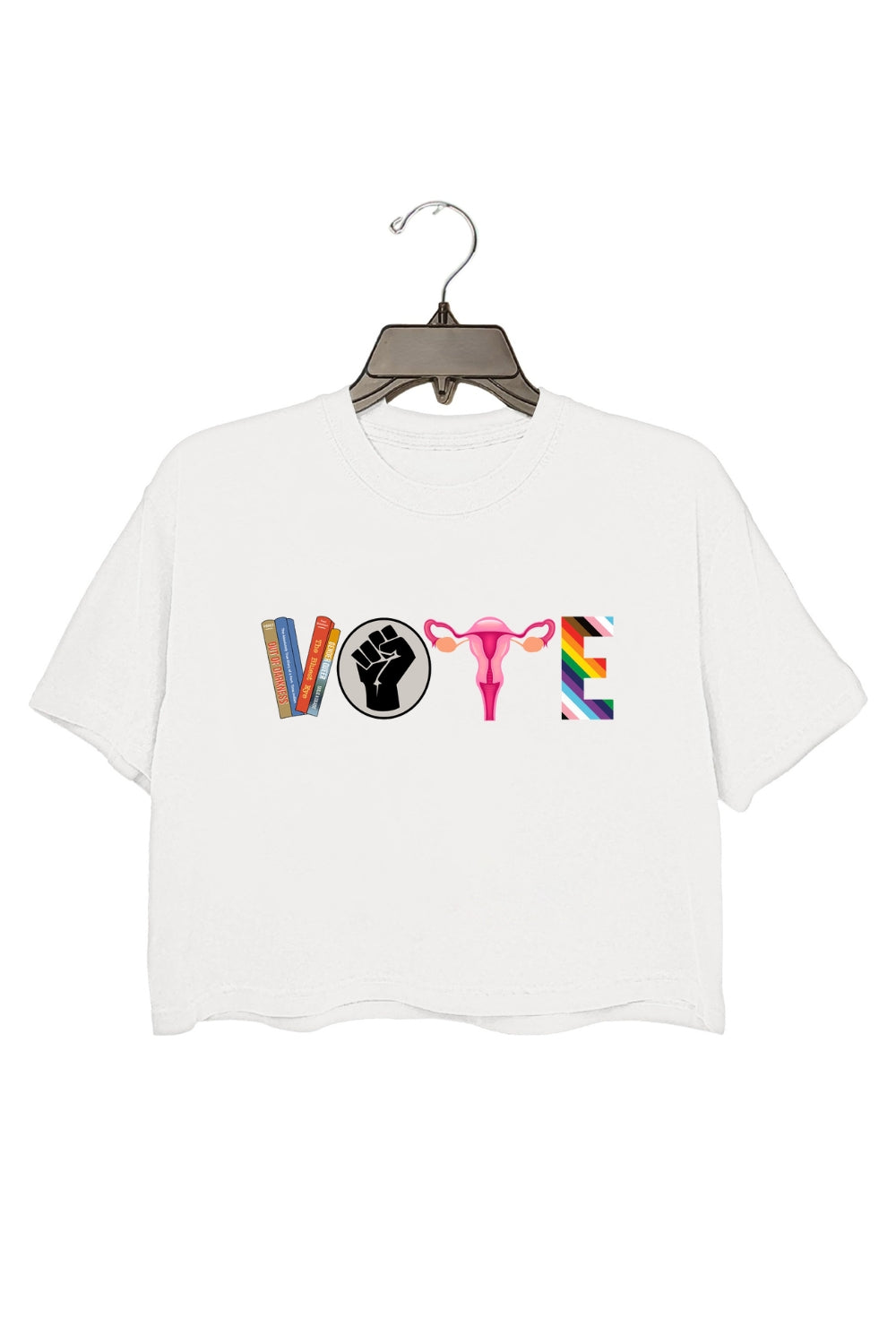 Vote Crop Top For Women