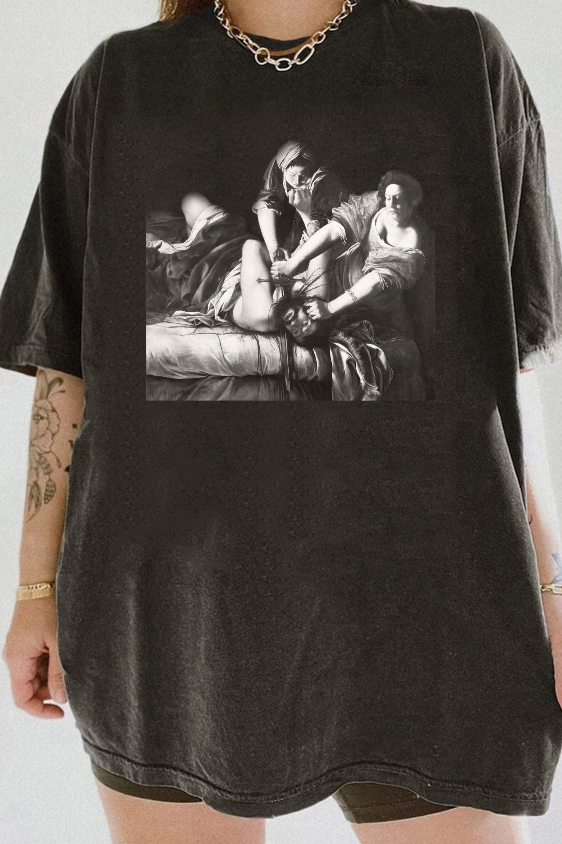 Judith beheading Holofernes Tee For Women