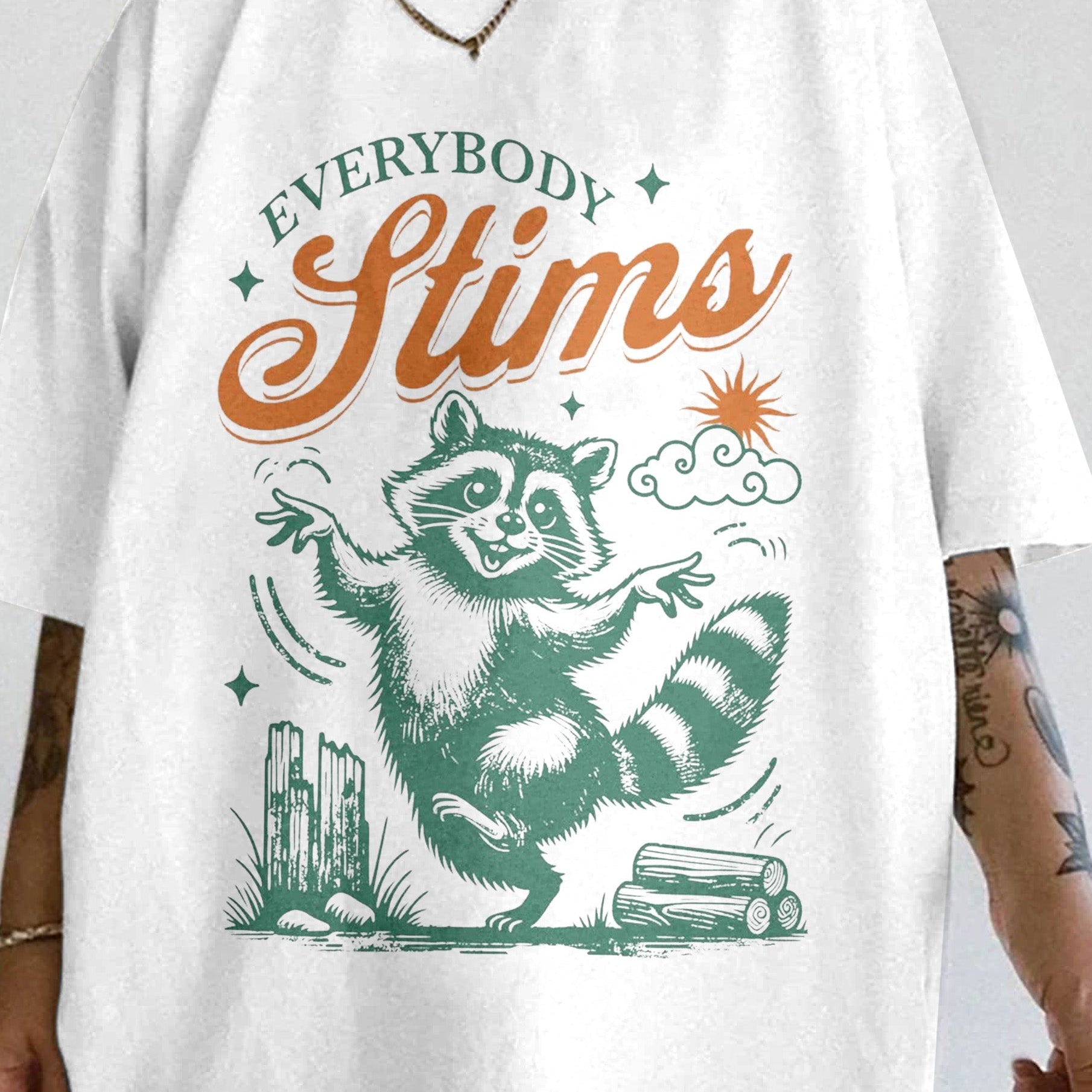 Everybody Stims Tee For Women
