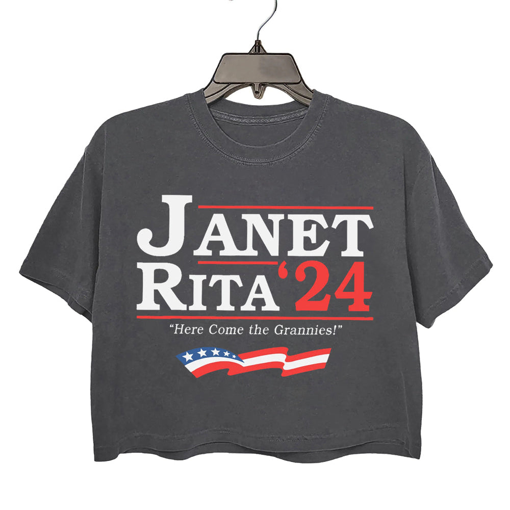 Janet And Rita for President 2024 Tee For Women