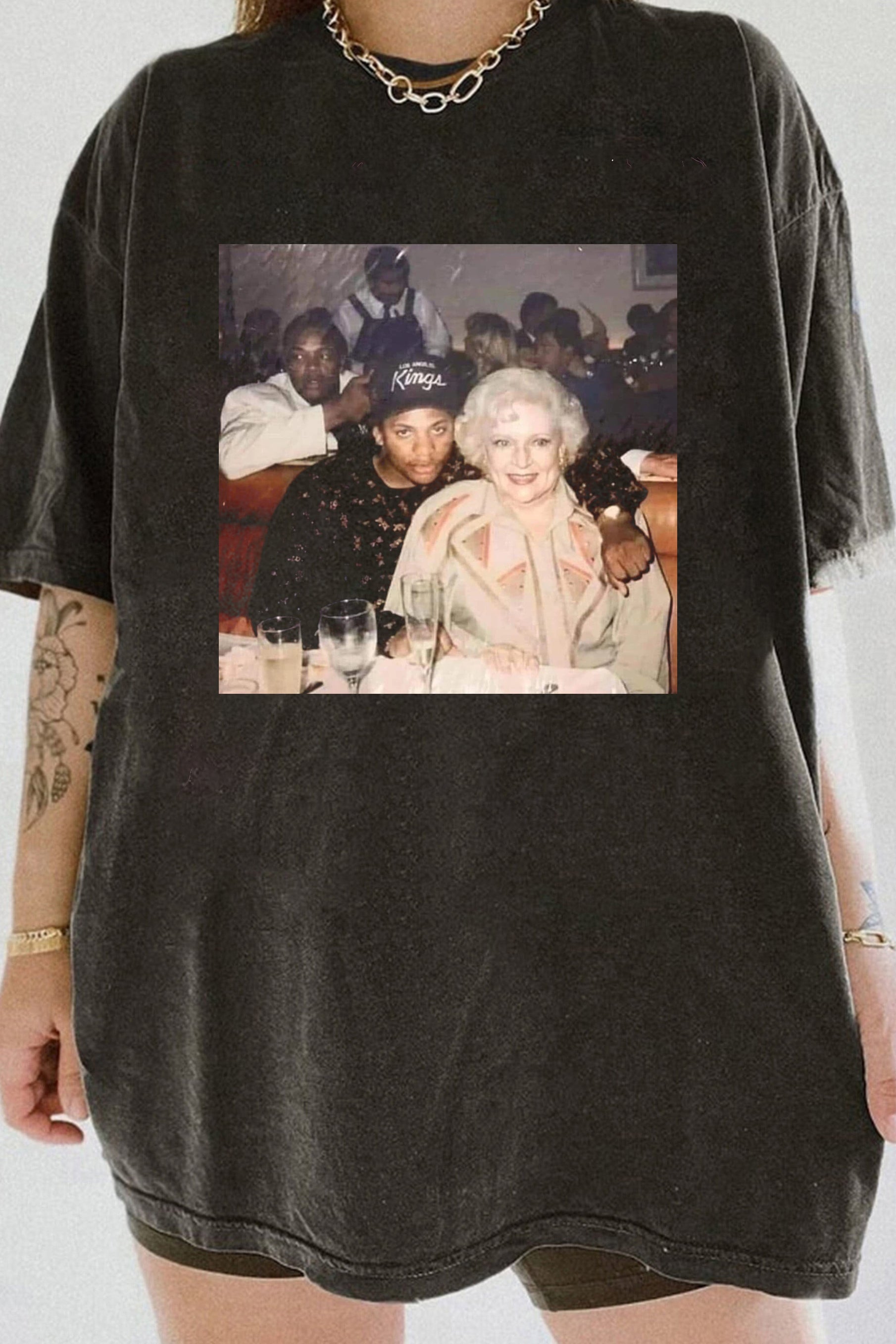 Betty Golden Eazy Compton Color Version Mashup Rare Tee For Women