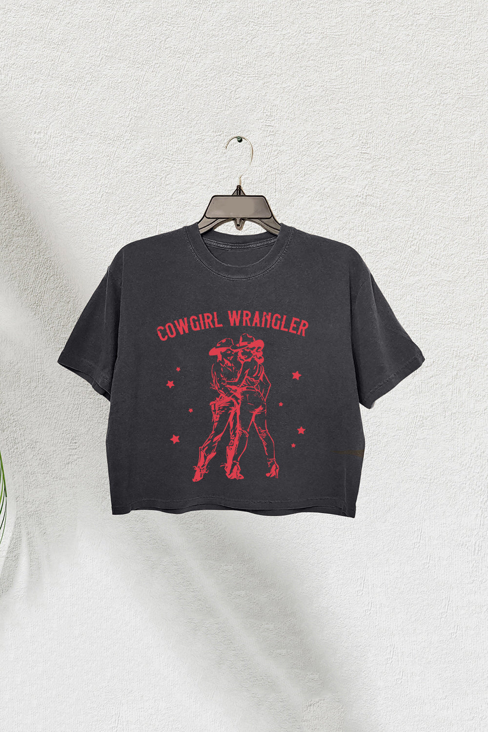 Lesbian Aesthetic Gay Cowgirl Crop Tee For Women