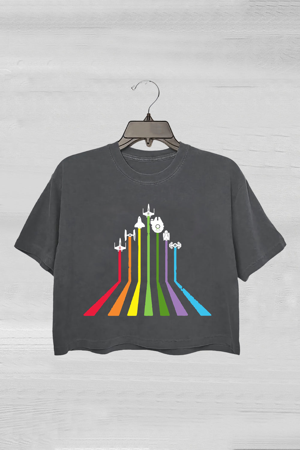 Rainbow TTPD Album Crop Tee For Women