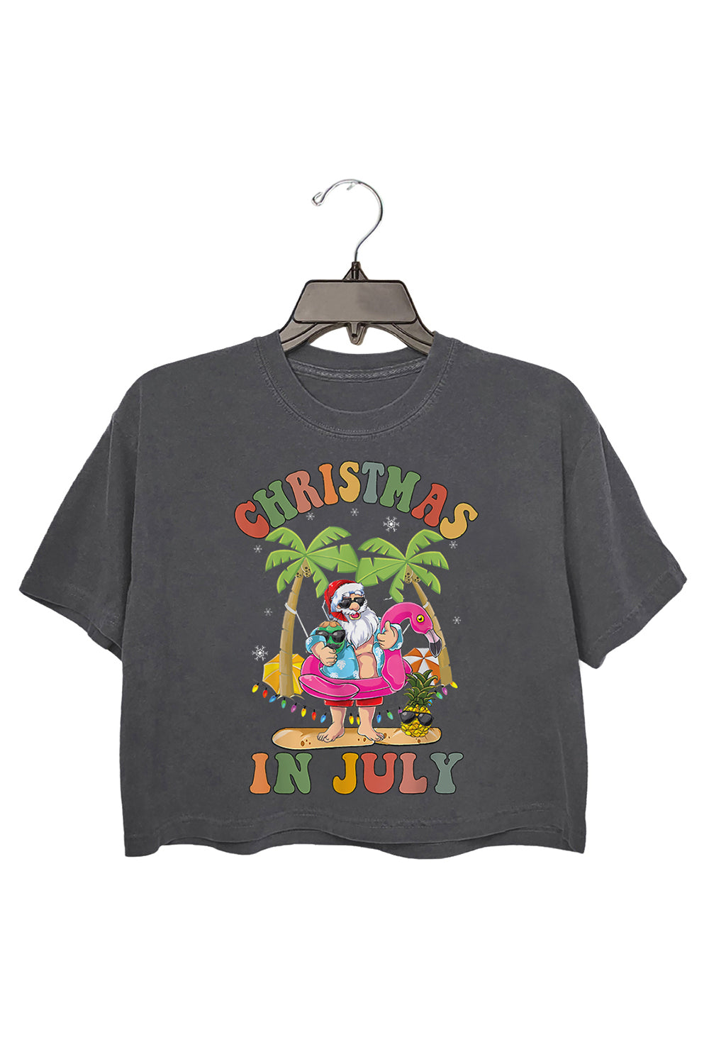 July Coconut Palm Crop Tee For Women