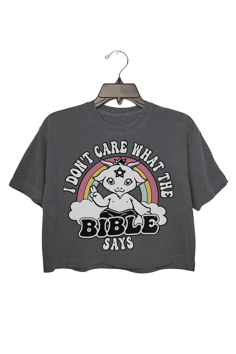 I Don't Care What The Bible Says Crop Top For Women