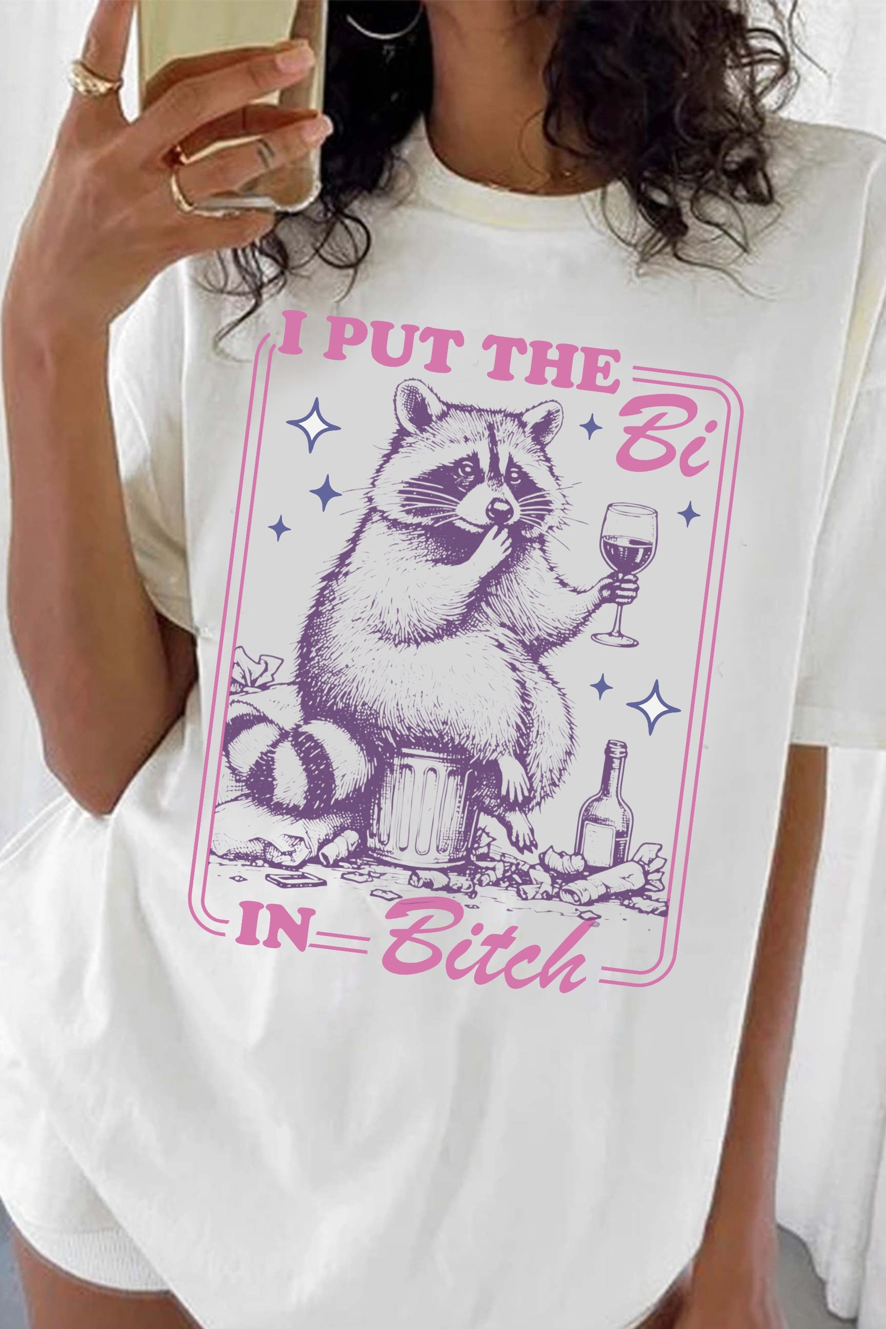 I Put The Bi In Tee For Women