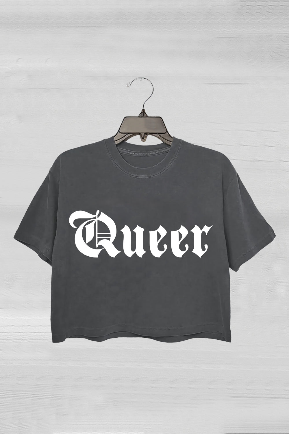 Queer LGBT Pride Crop Tee For Women