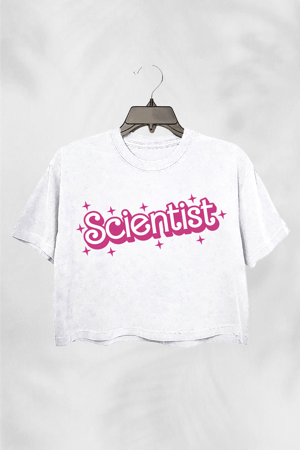 Girl Doll Scientist Crop Top For Women