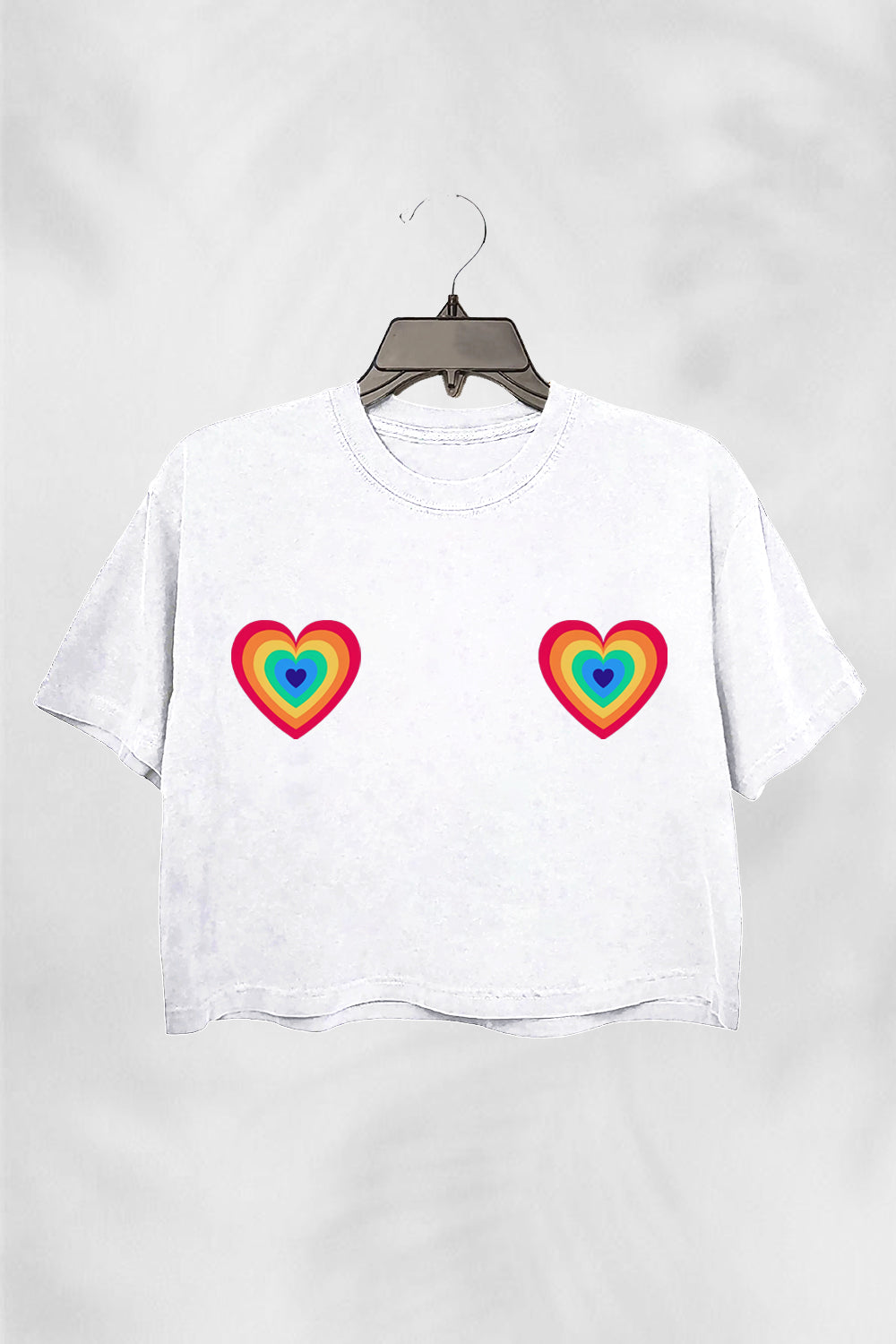 Funny Rainbow Pride Crop Top FOR Women