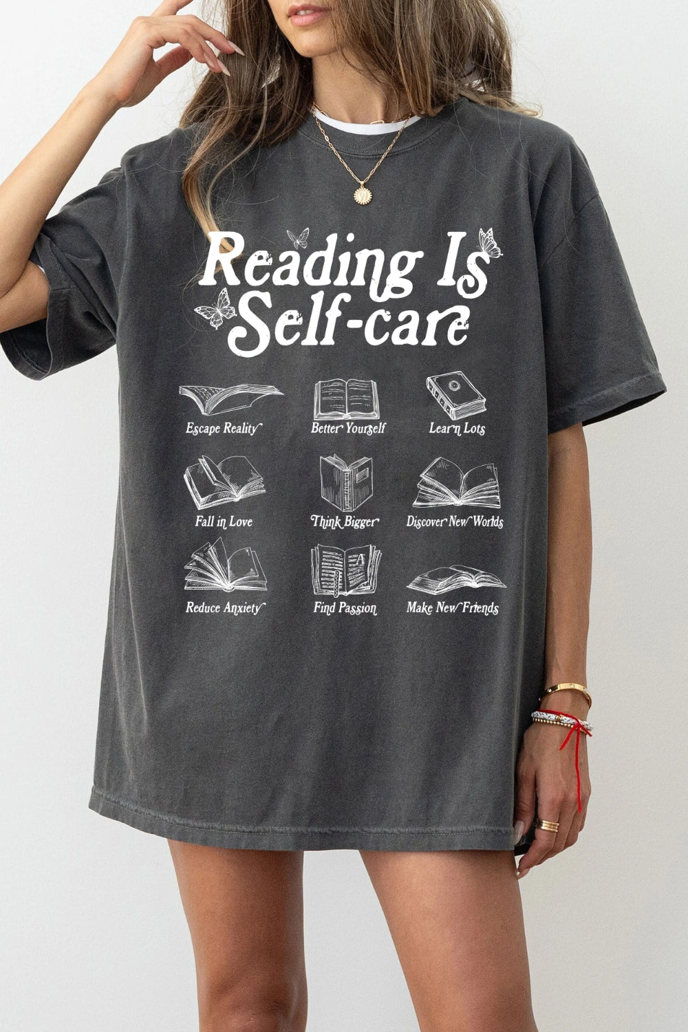 Reading Is Self Care Tee For Women