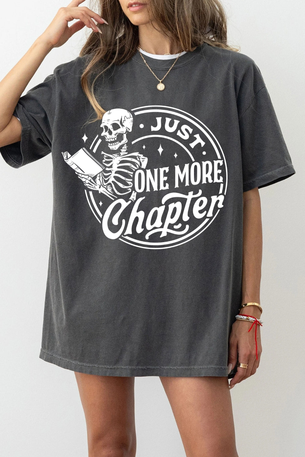 Just One More Chapter Tee For Women