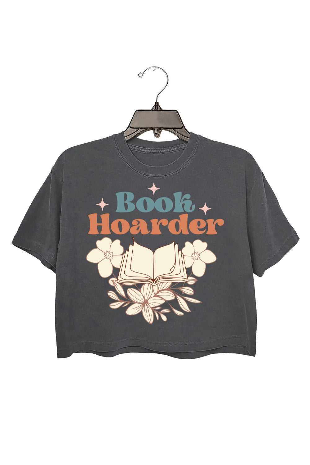 Book Hoarder Crop Top For Women