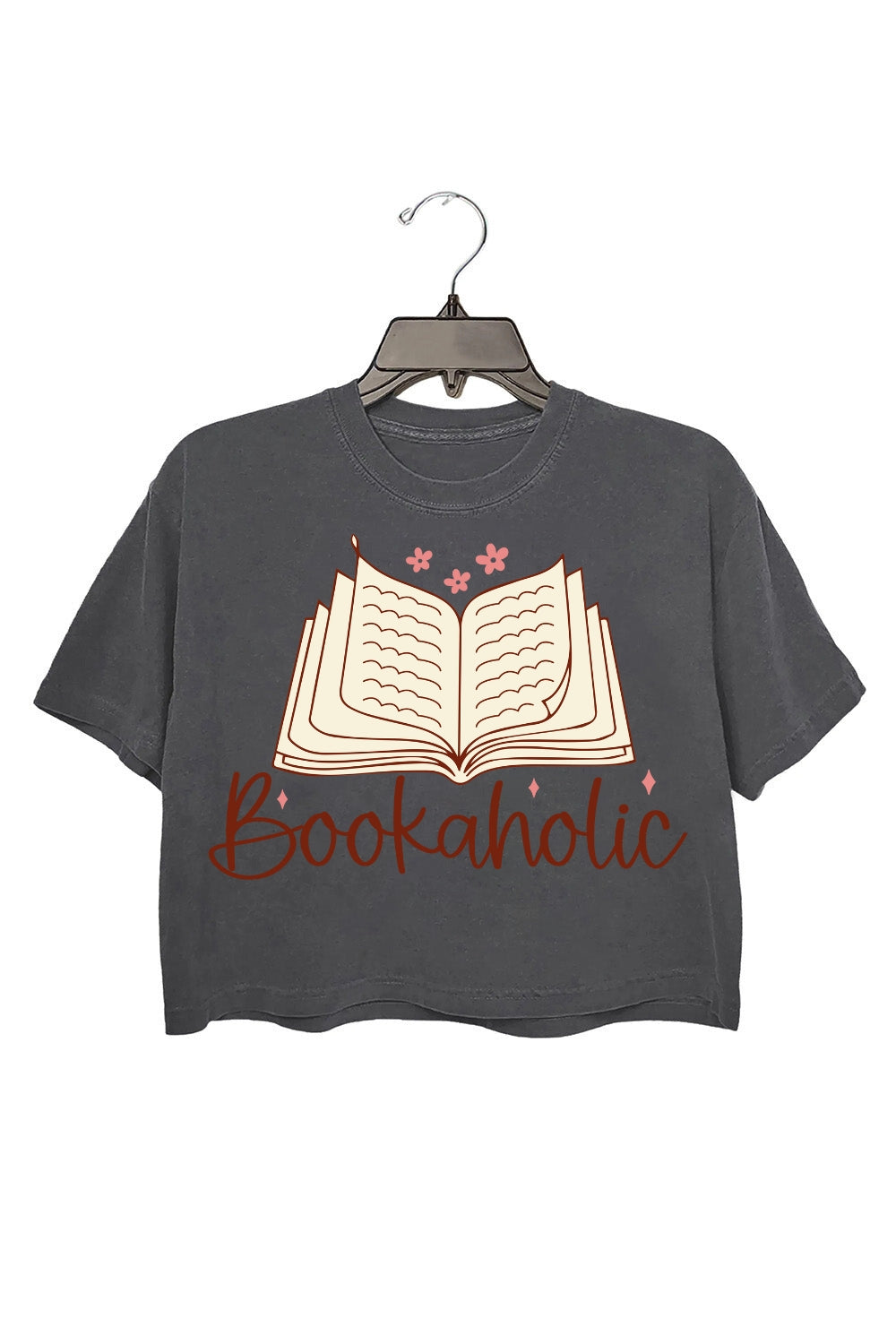 Bookaholic Funny Crop Top For Women