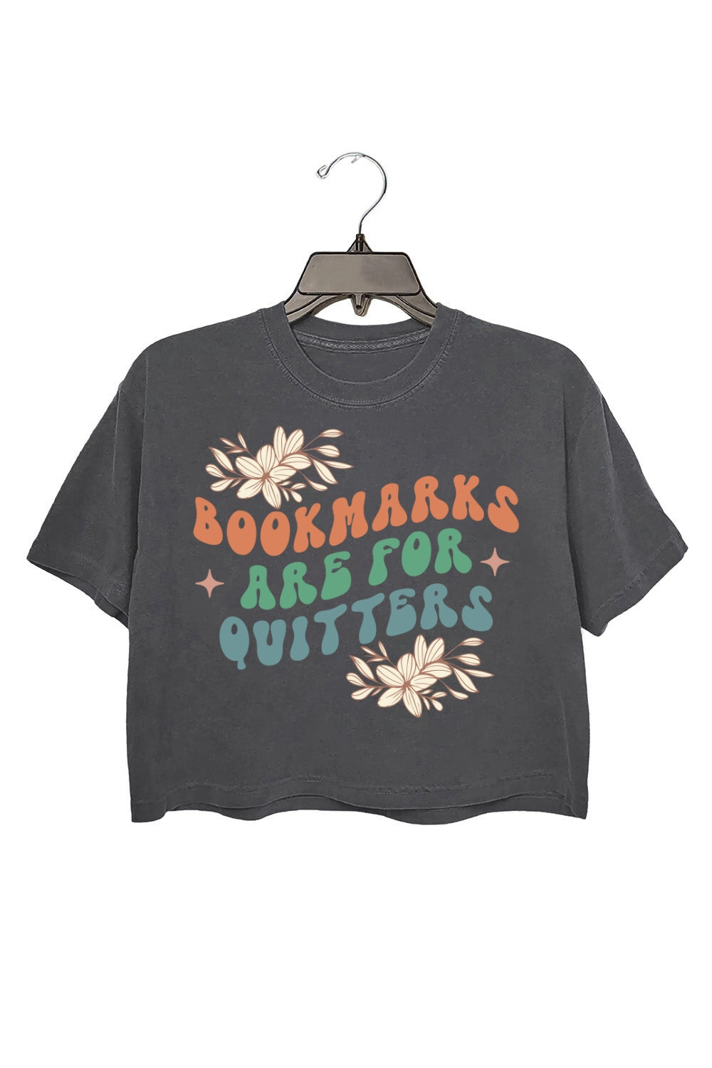 Bookmarks Are For Quitters Crop Top For Women