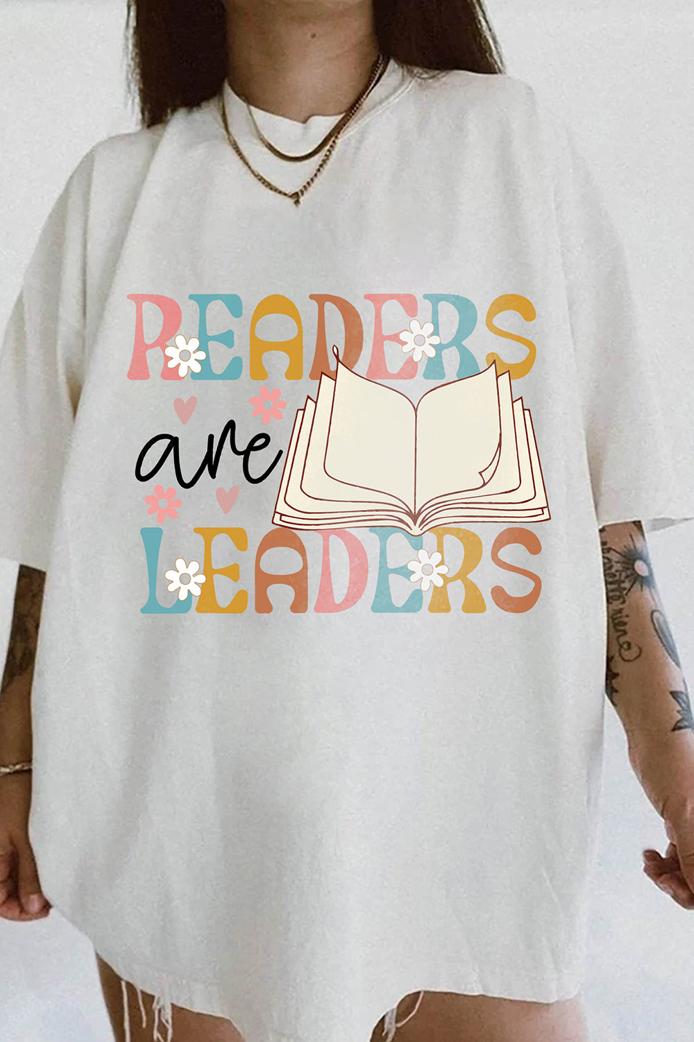 Readers Are Leaders Tee For Women