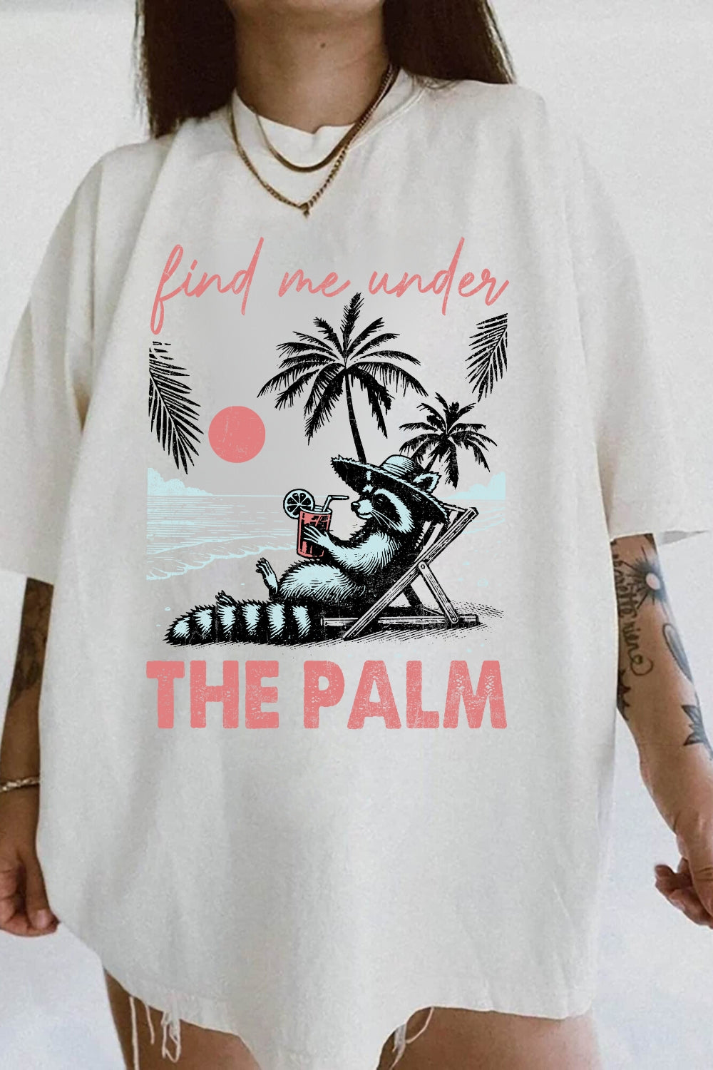 Find Me Under The Palm Tee For Women