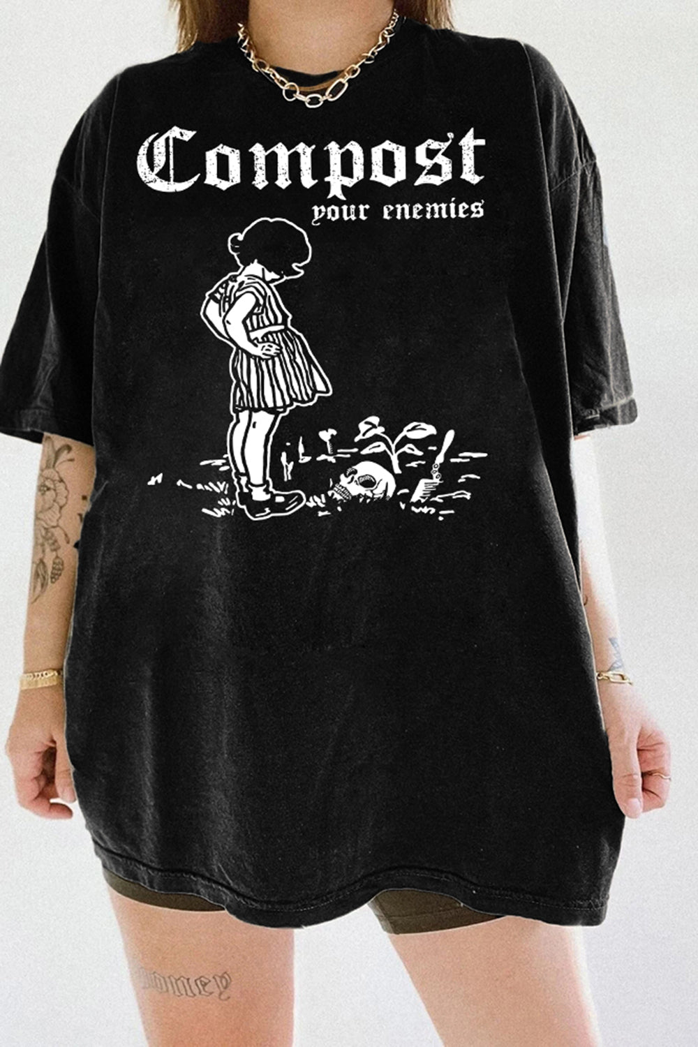 Compost Your Enemies Tee For Women