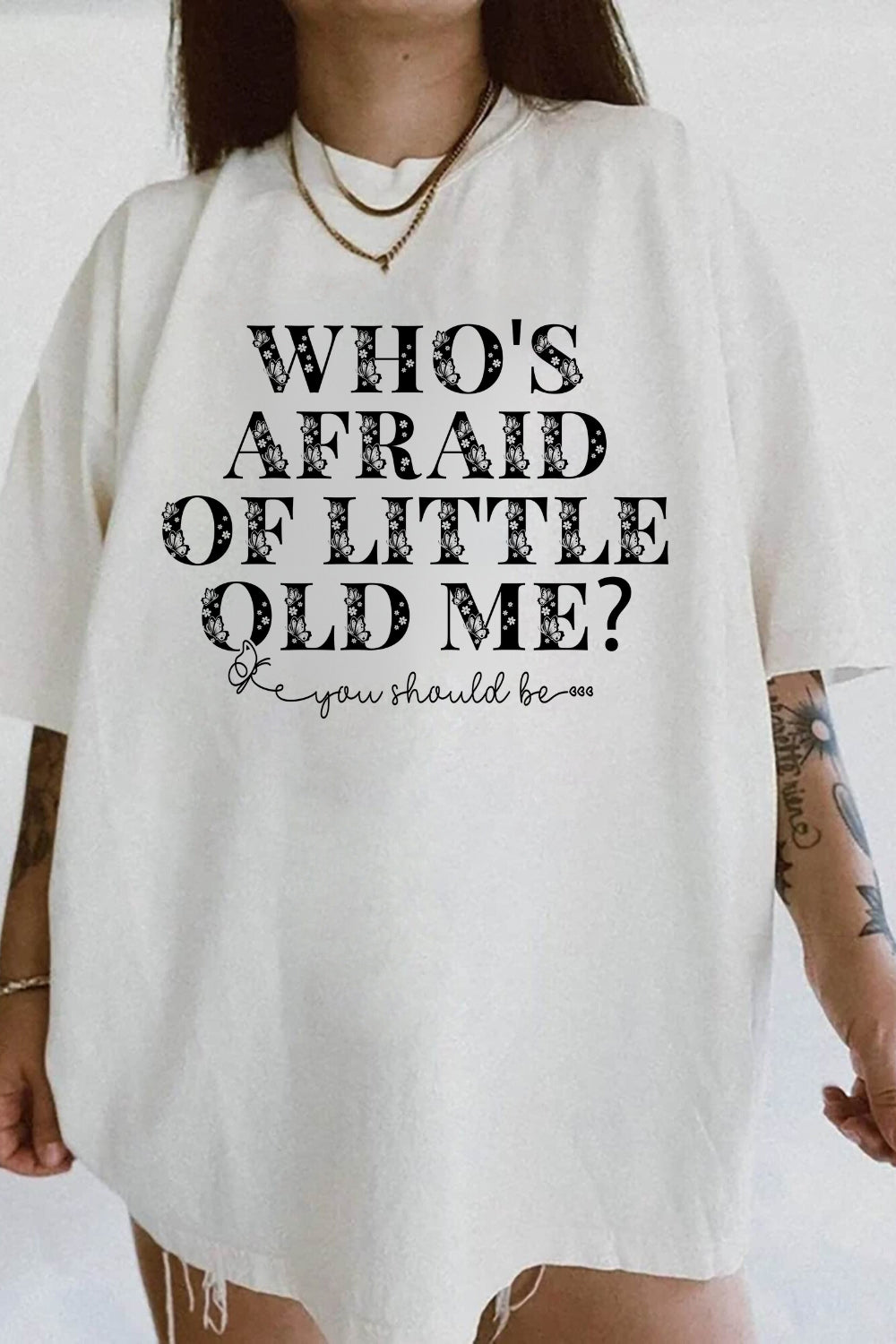 TTPD Who's Afraid of Little Old Me Tee For Women