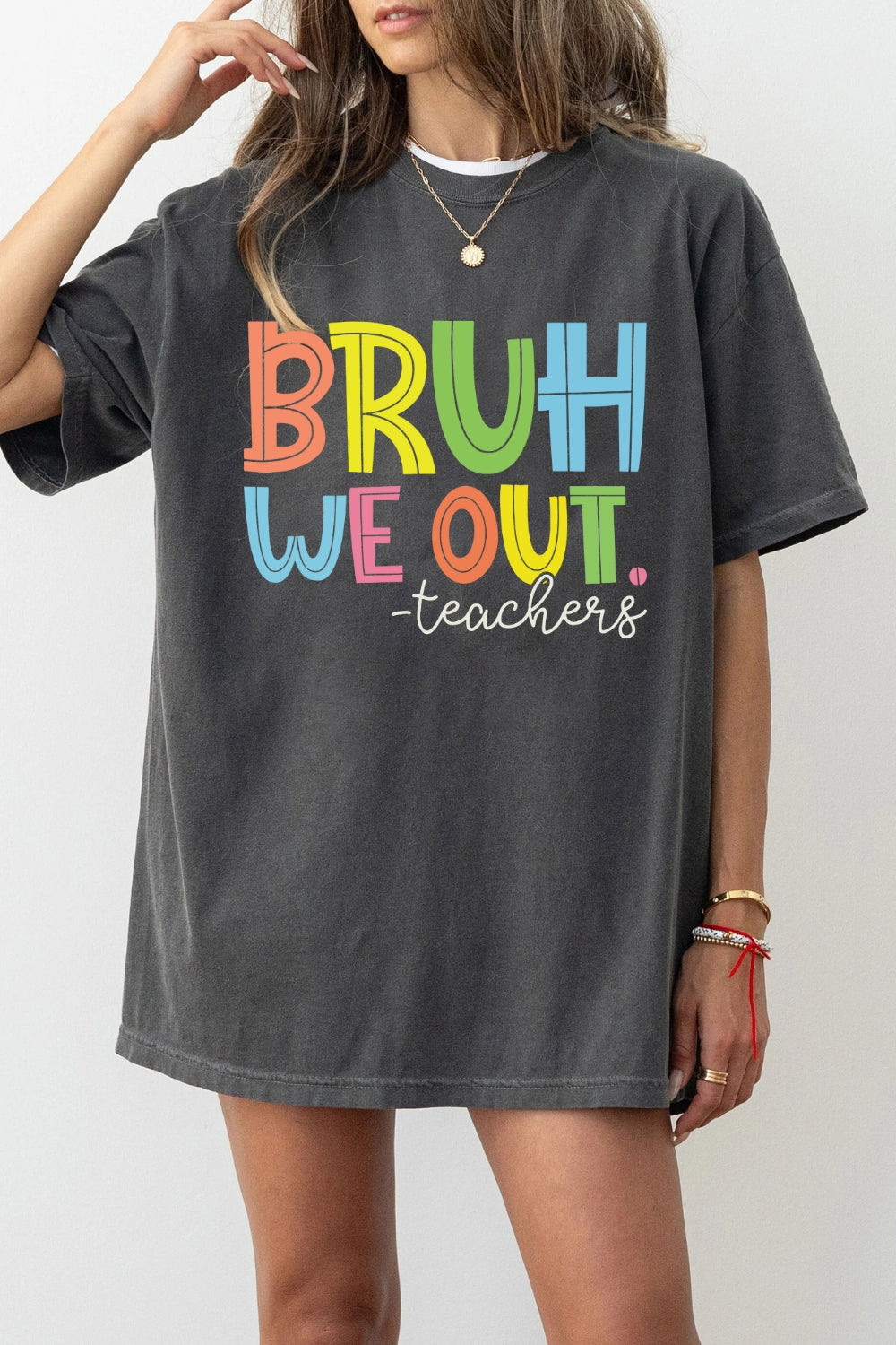 Bruh We Out Teachers Tee For Women