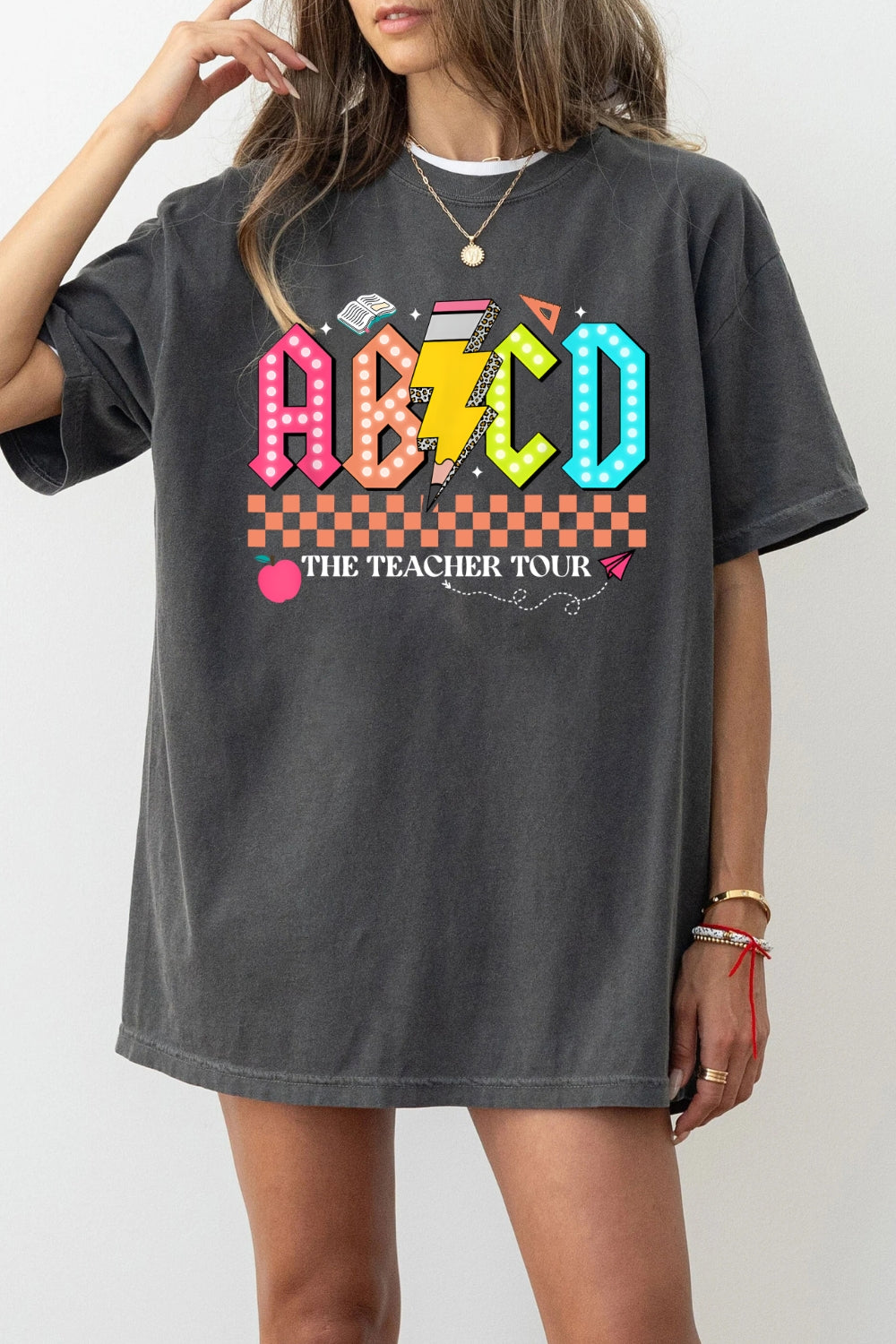 ABCD The Teacher Tour Tee For Women