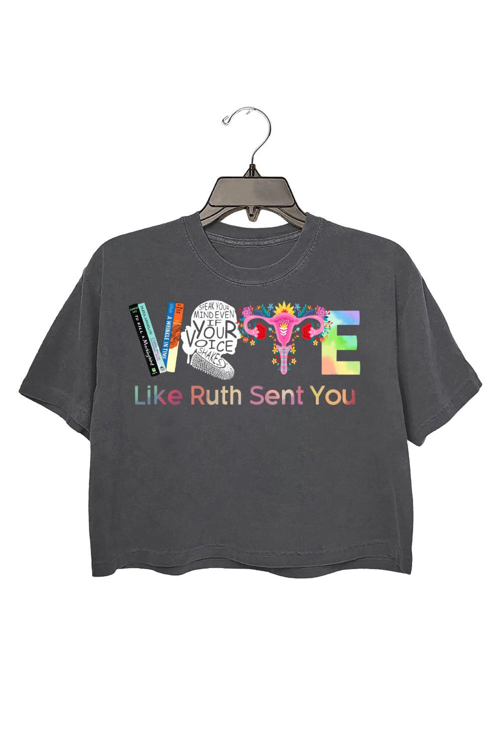 VOTE Like Ruth Sent You Crop Top For Women