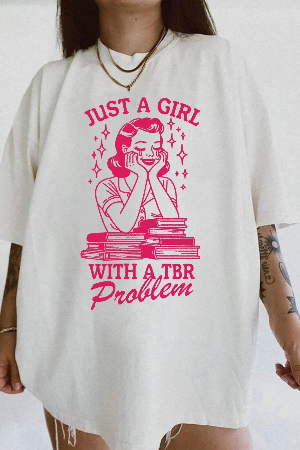 Just A Girl With A TBR Problem Tee For Women