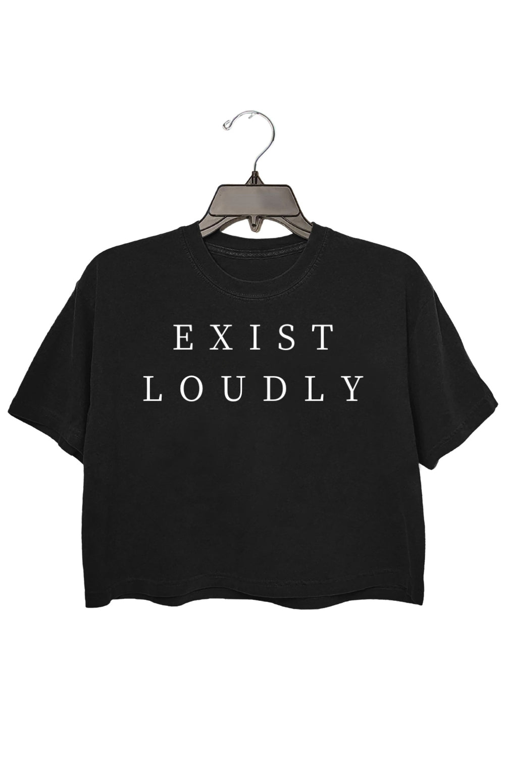 Exist Loudly Feminist Crop Top For Women