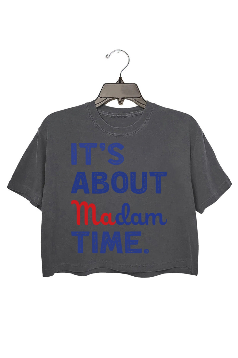 It's About Madam Time Crop Top For Women