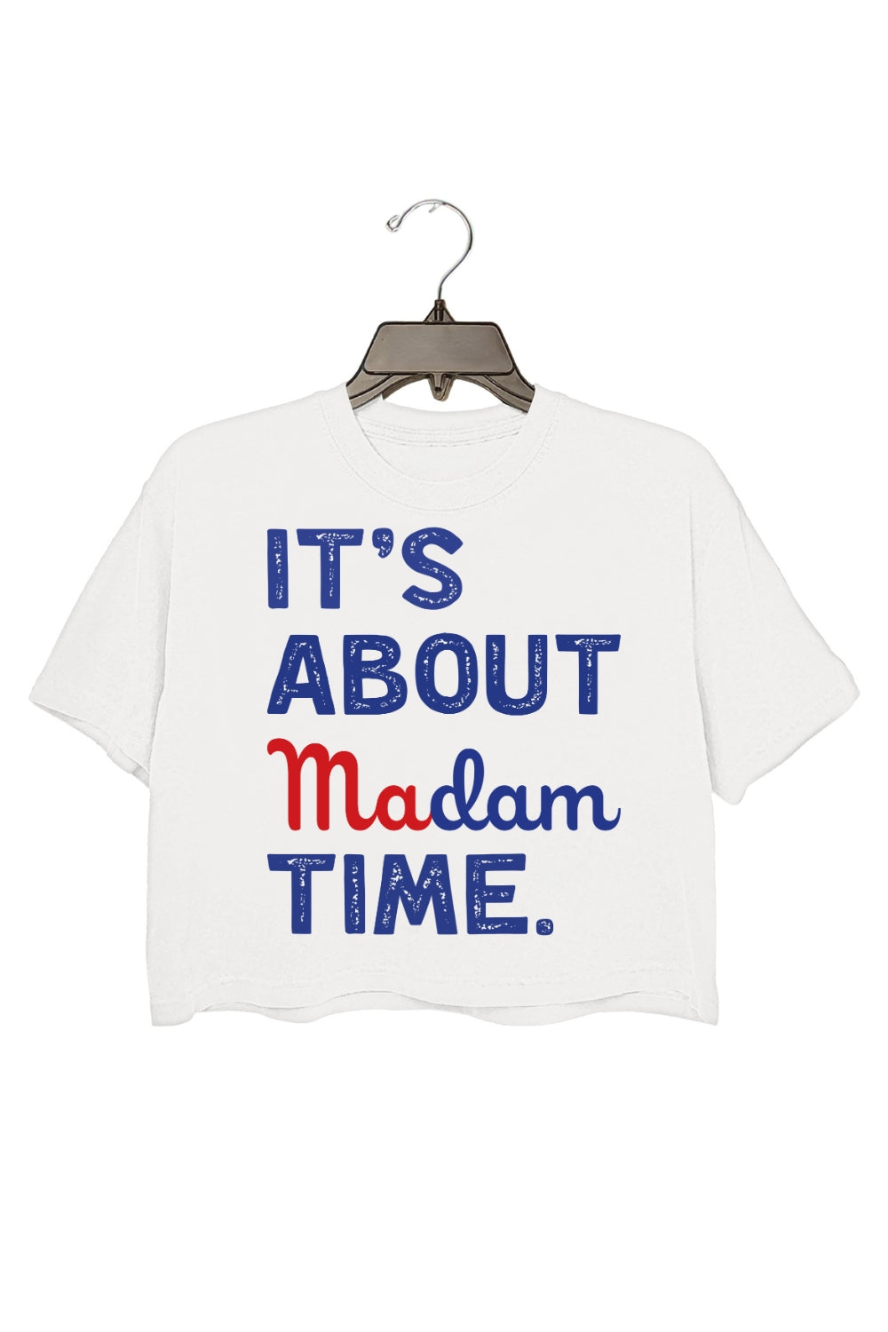 It's About Madam Time Crop Top For Women