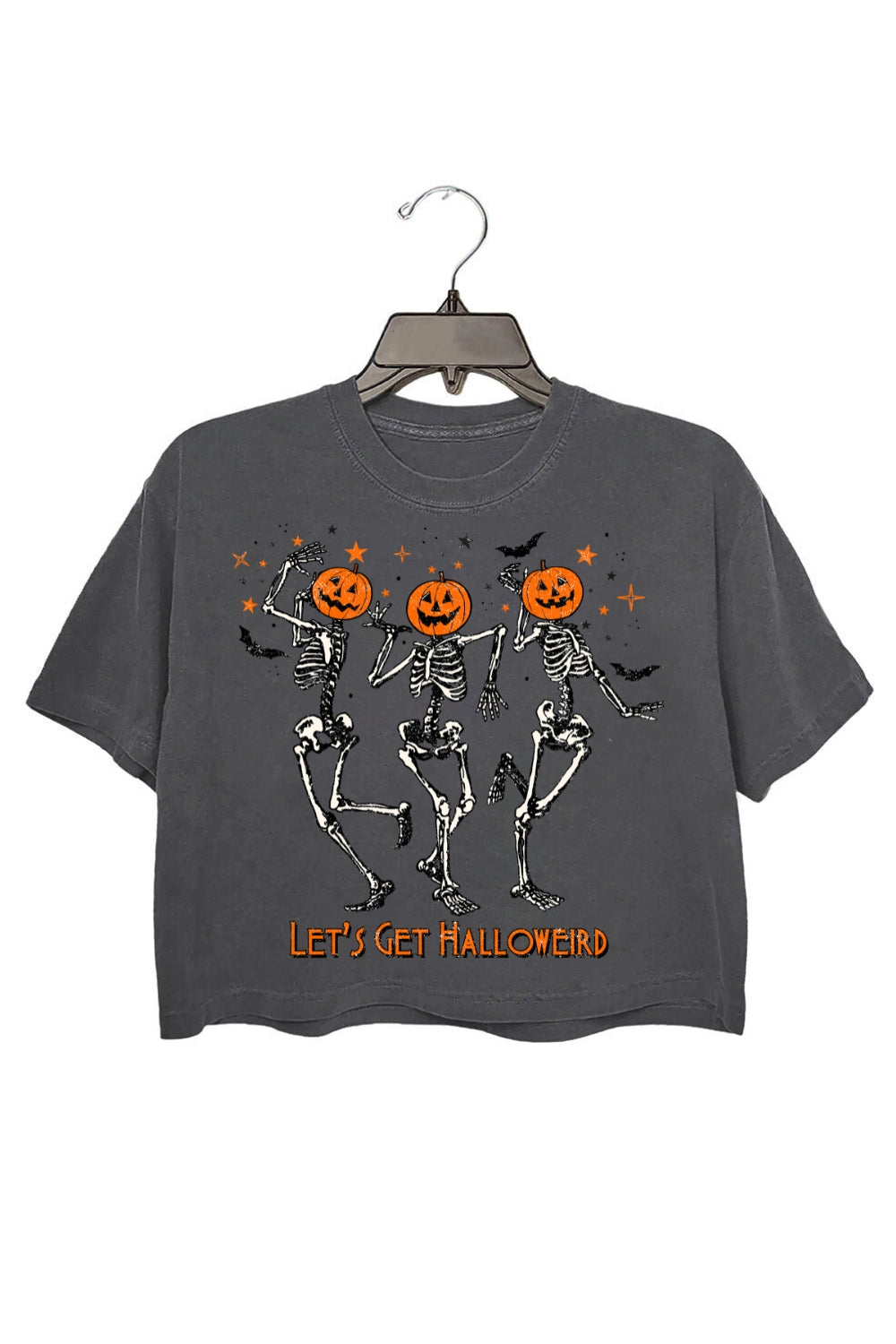 Lets Get Halloweird Crop Top For Women