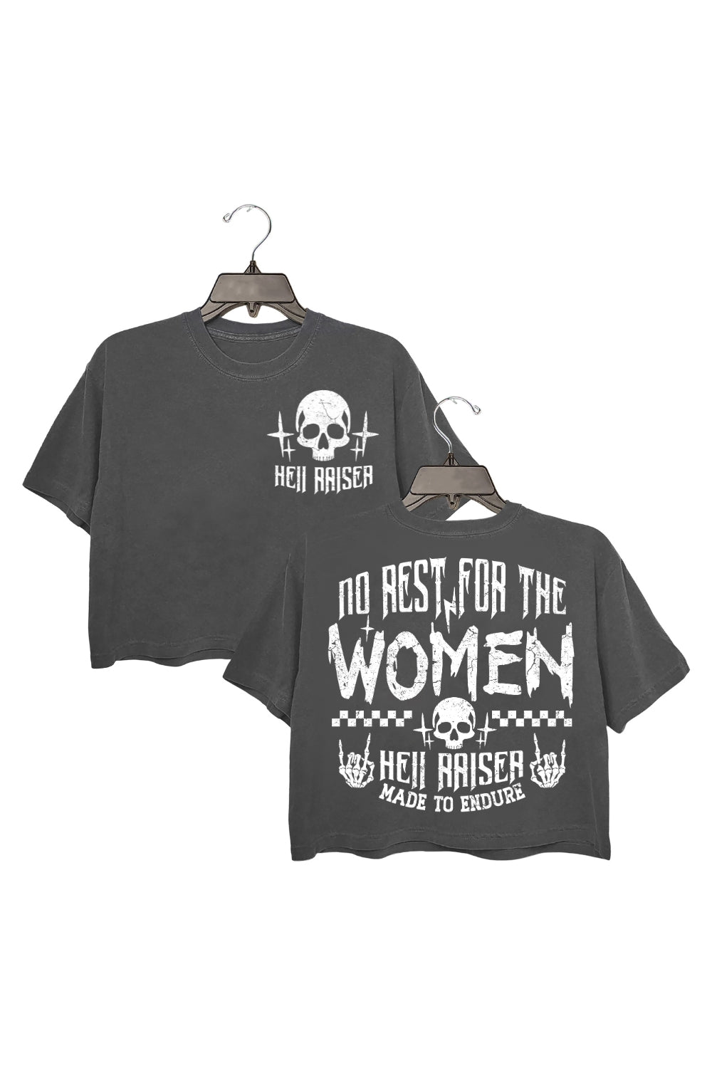 No Rest For The Women Crop Top For Women